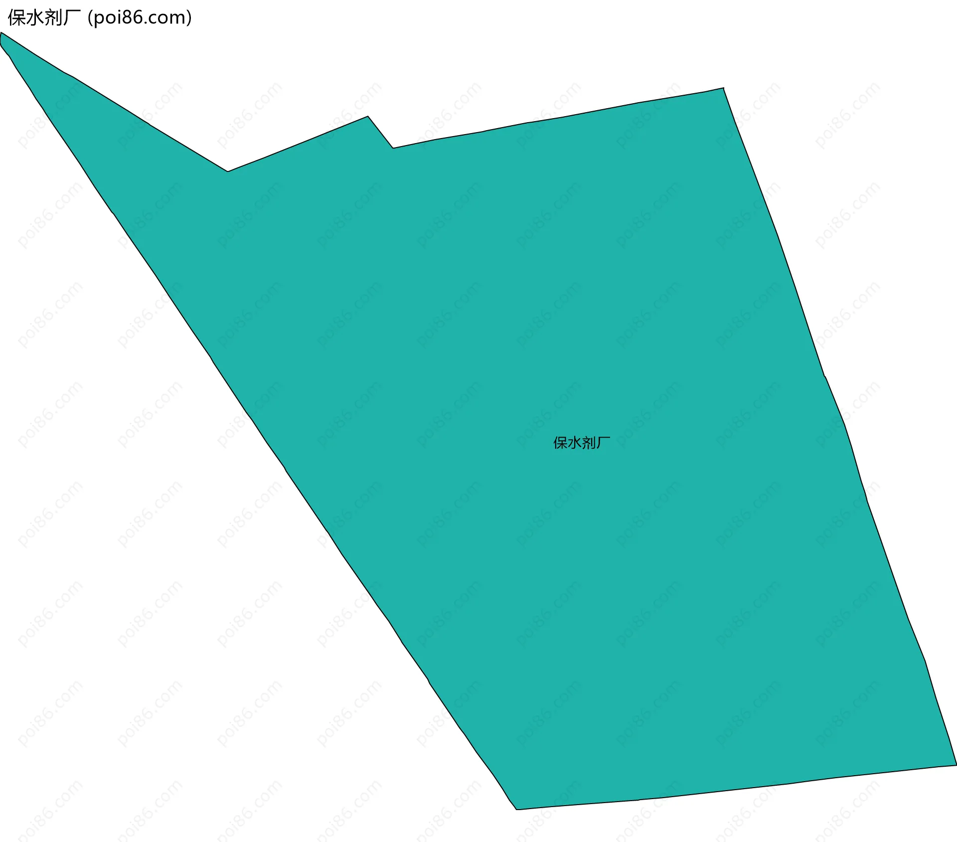 保水剂厂边界地图