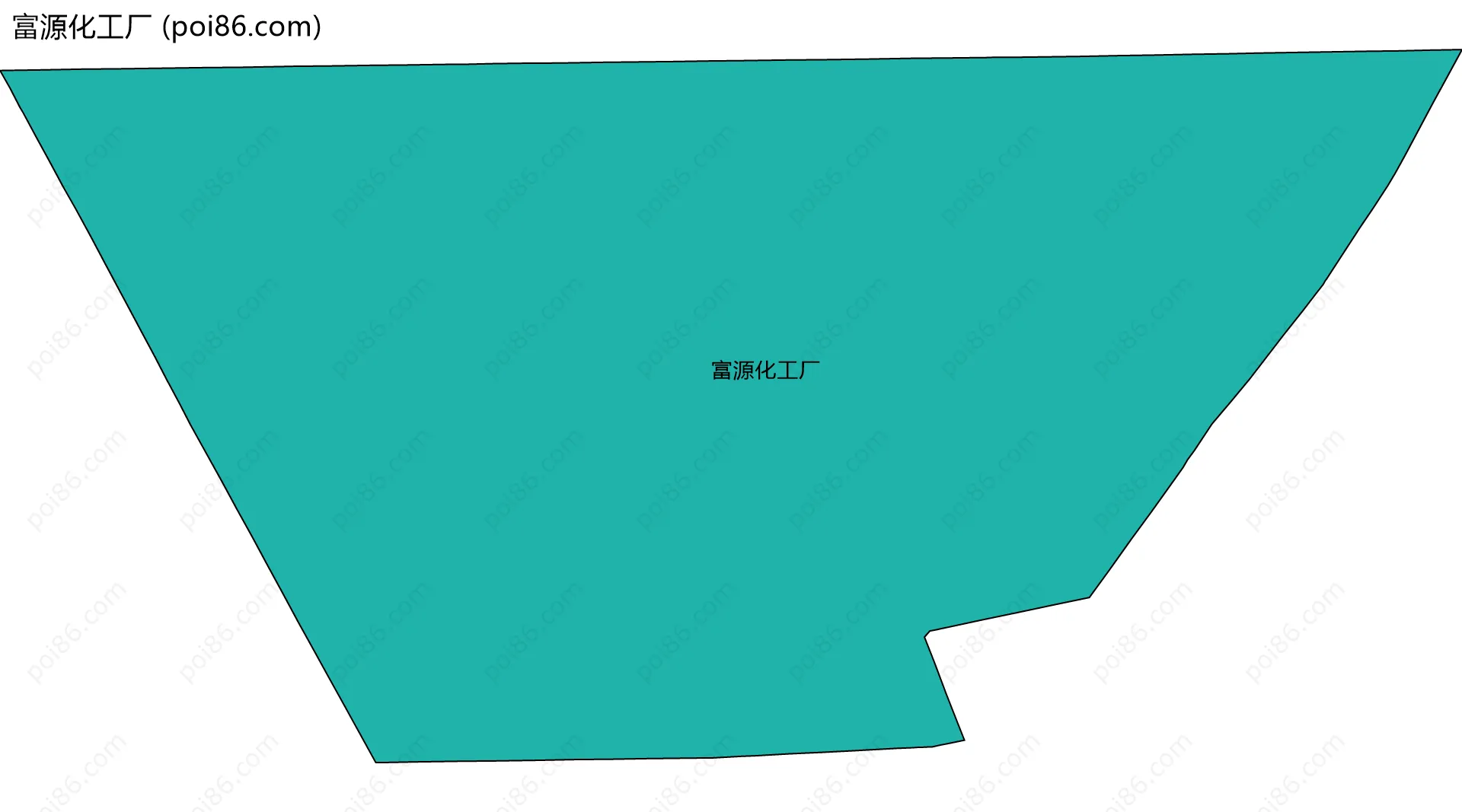 富源化工厂边界地图