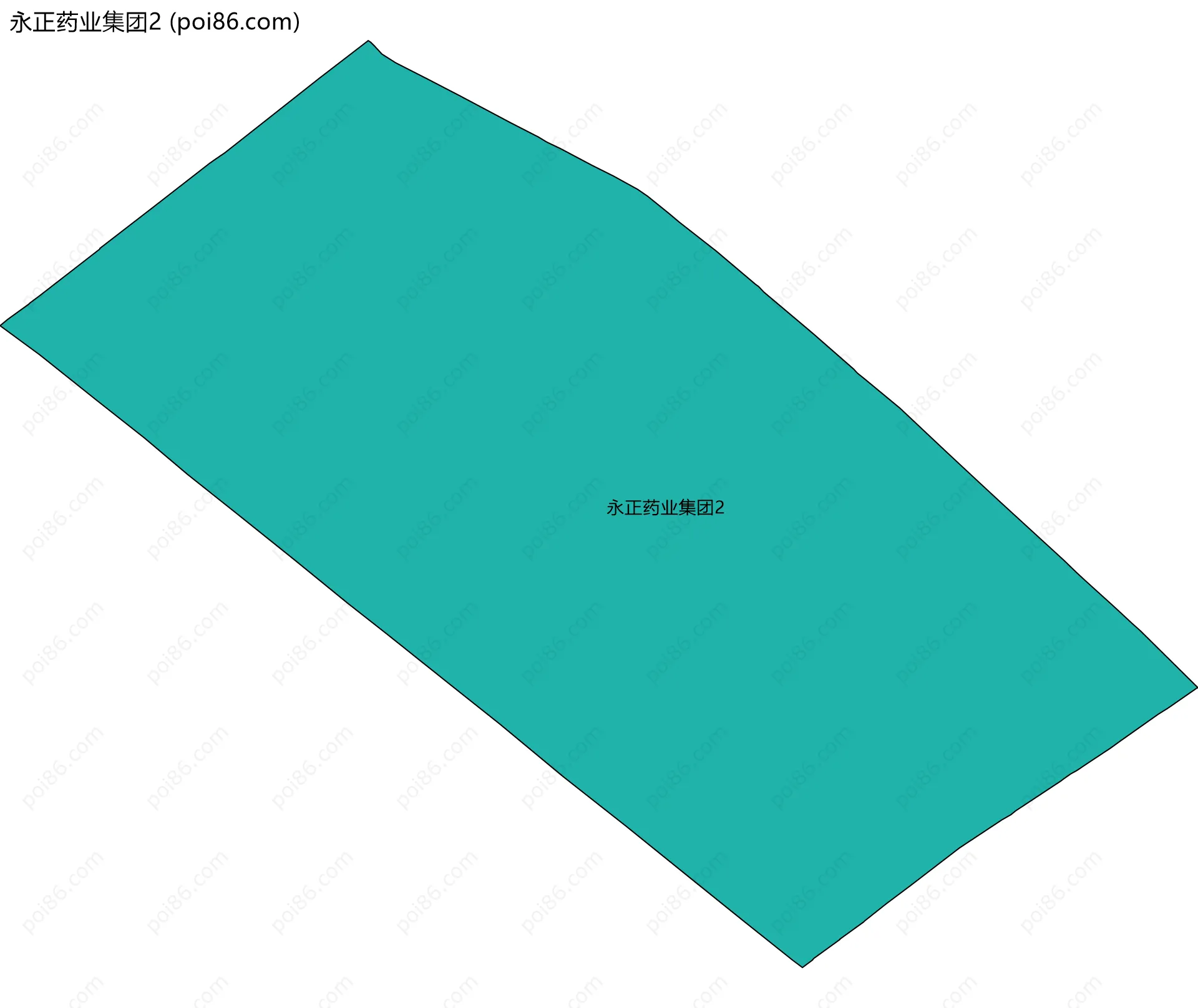 永正药业集团2边界地图