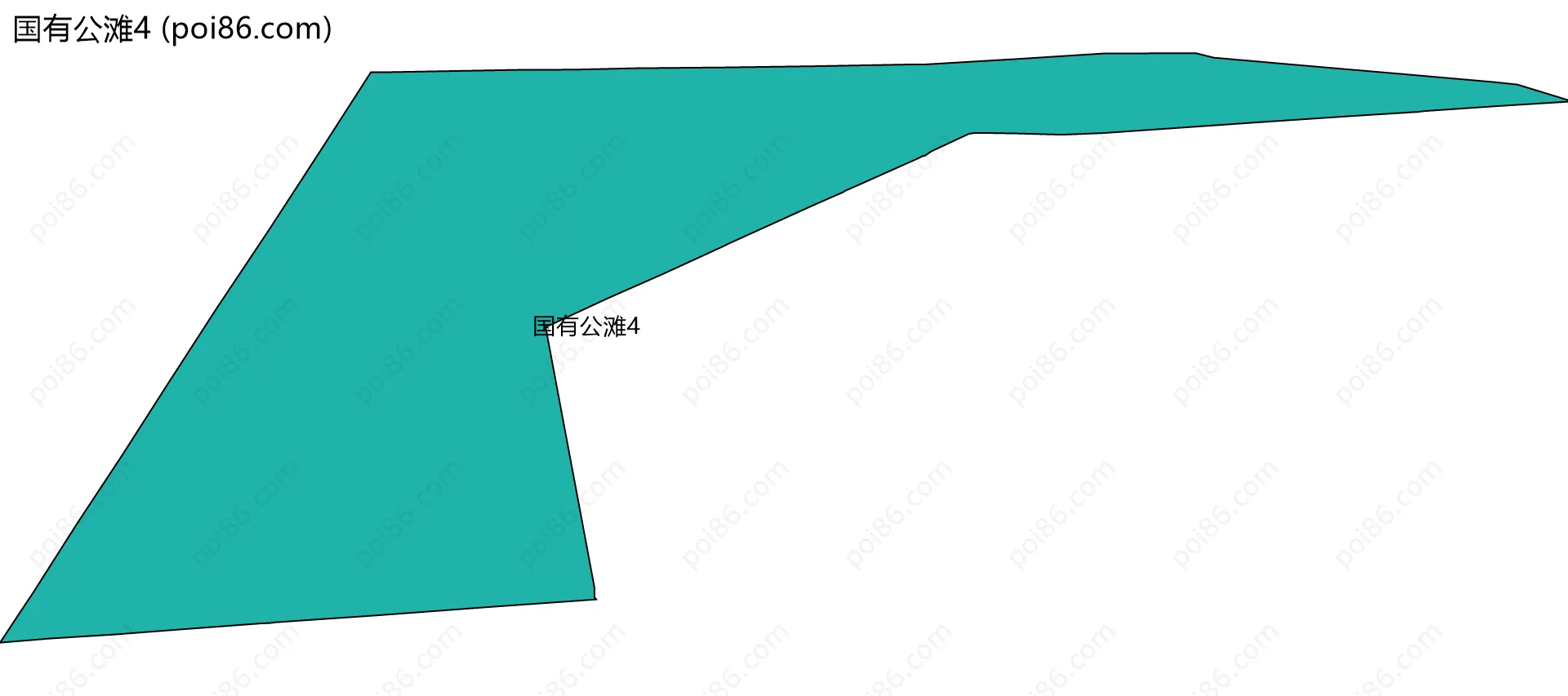 国有公滩4边界地图
