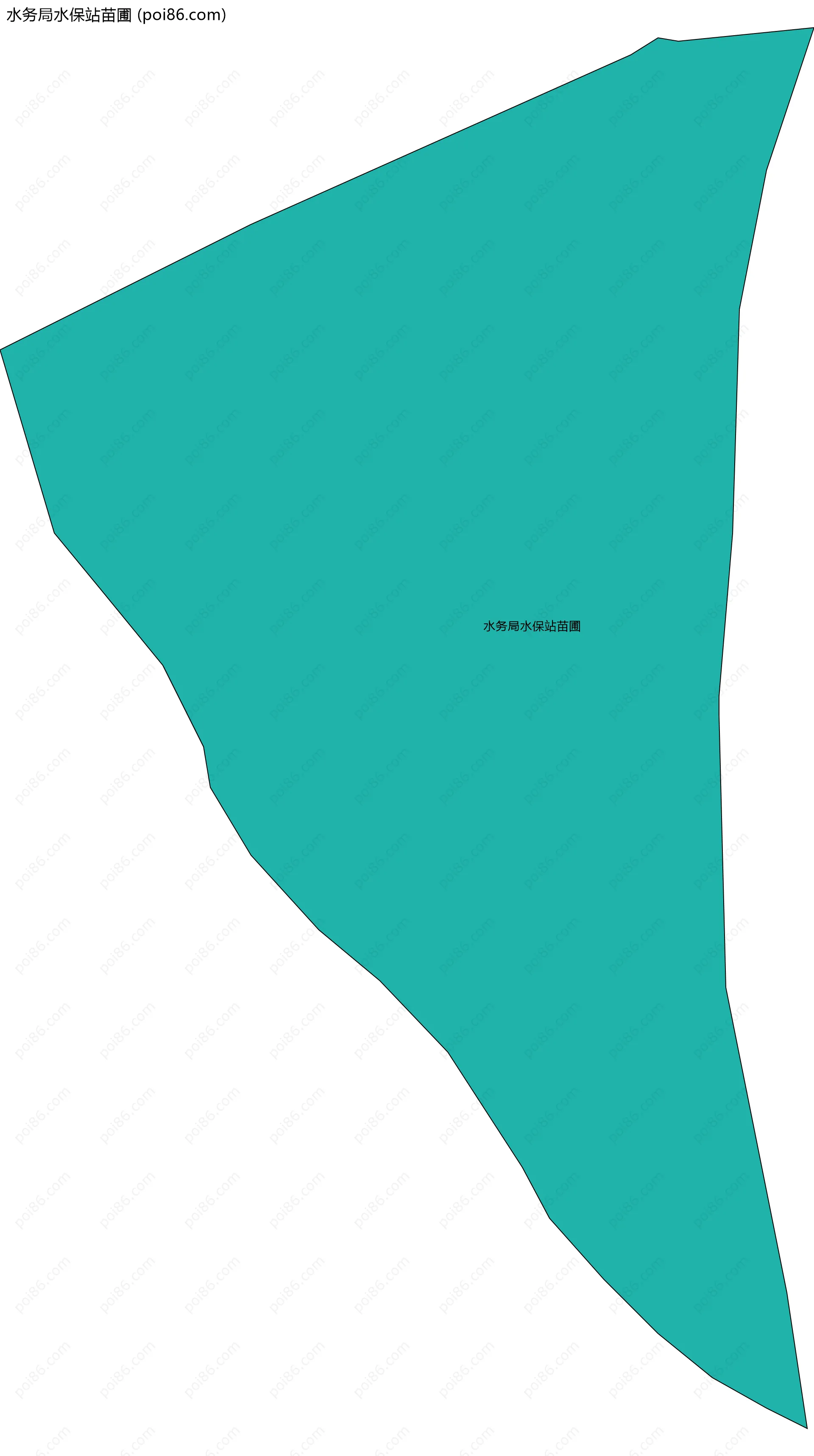 水务局水保站苗圃边界地图