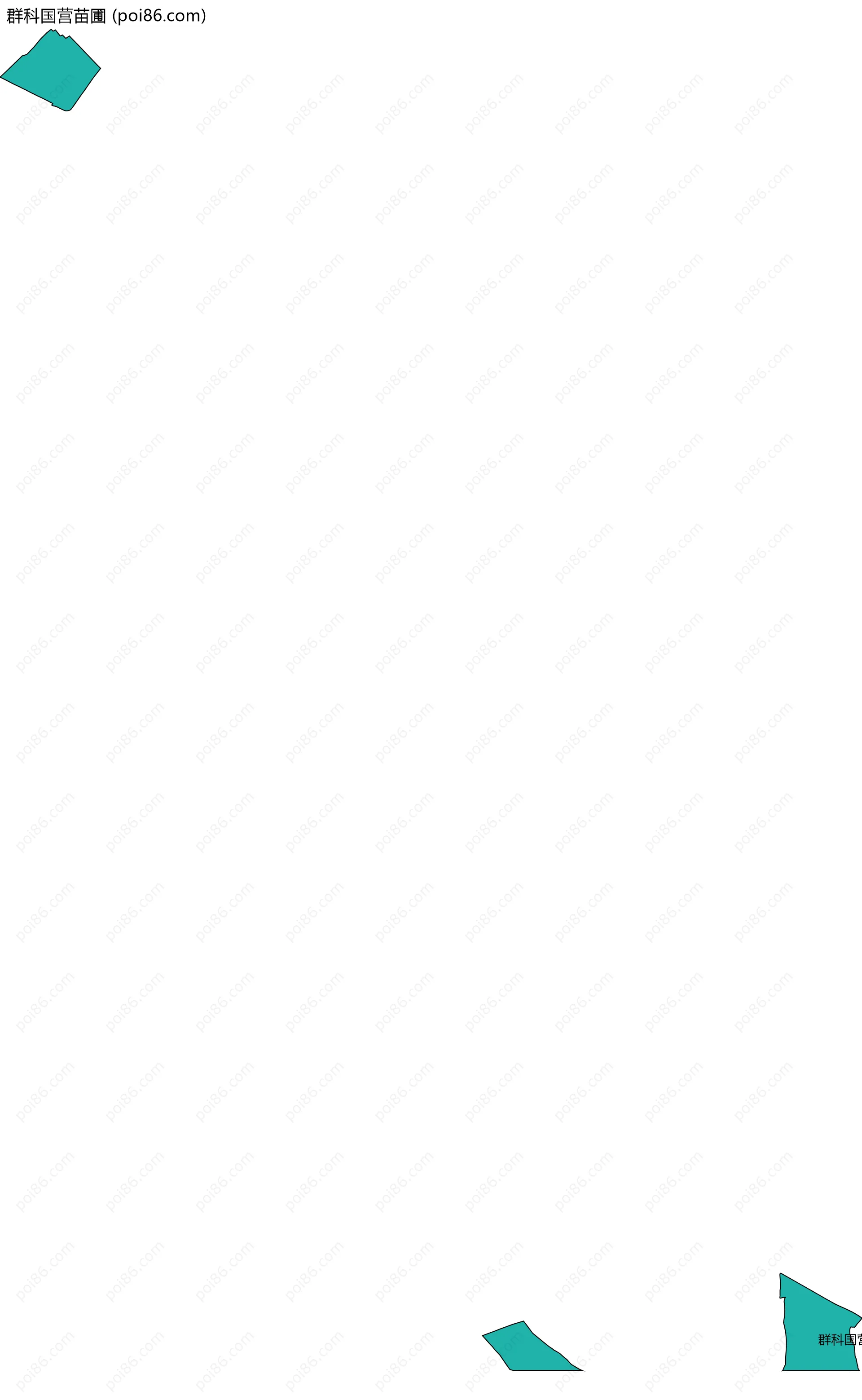 群科国营苗圃边界地图