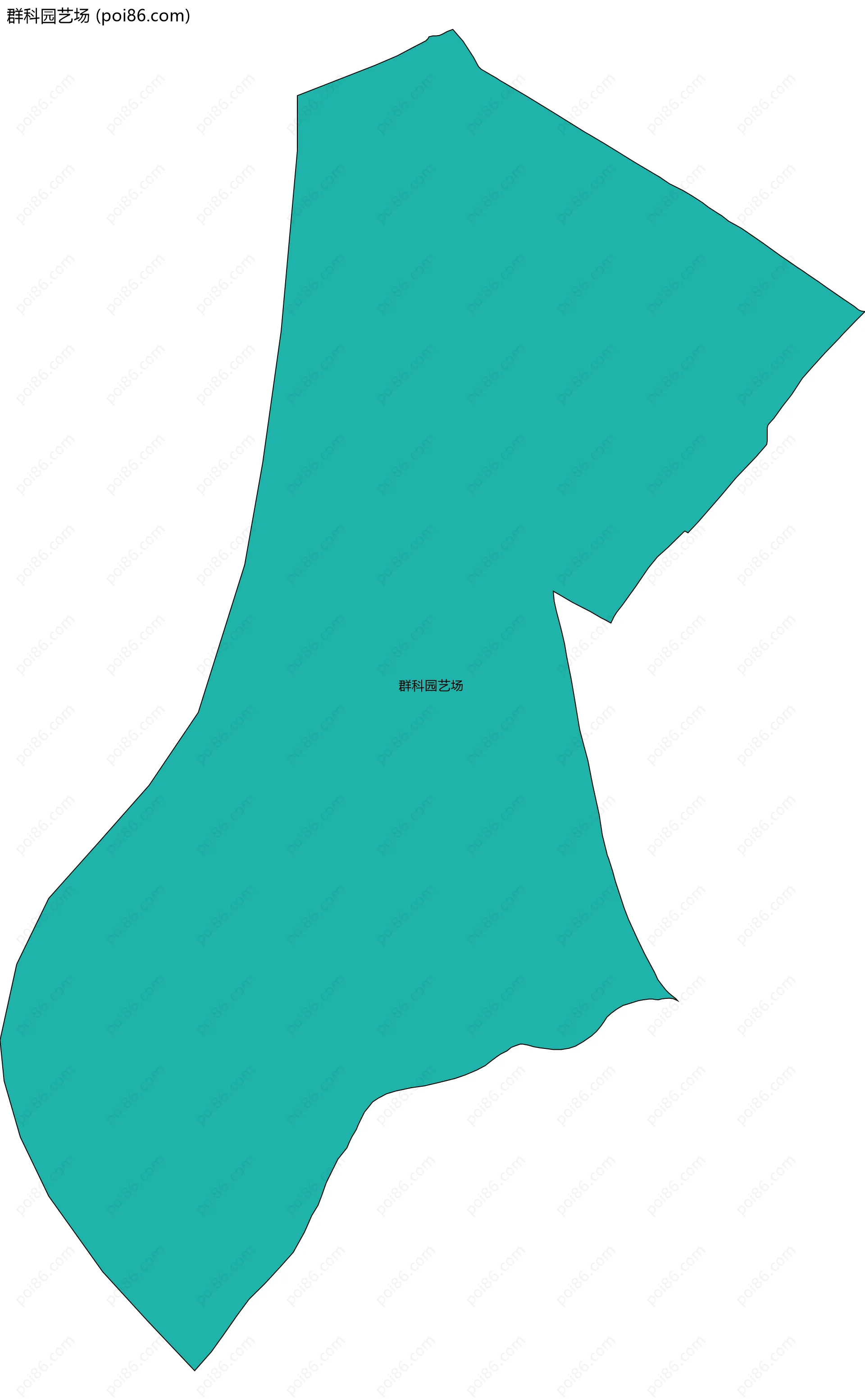 群科园艺场边界地图