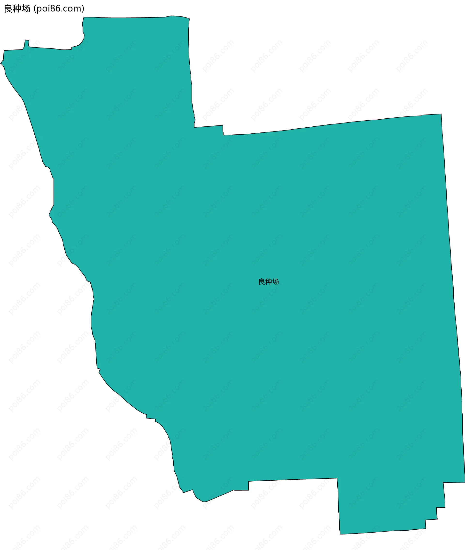 良种场边界地图