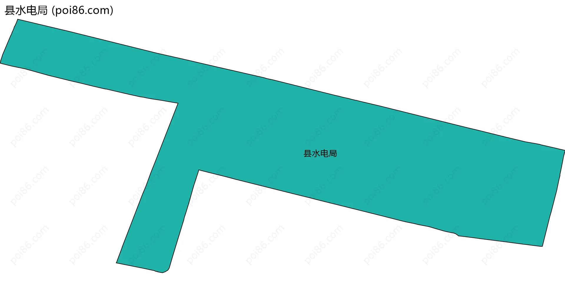 县水电局边界地图
