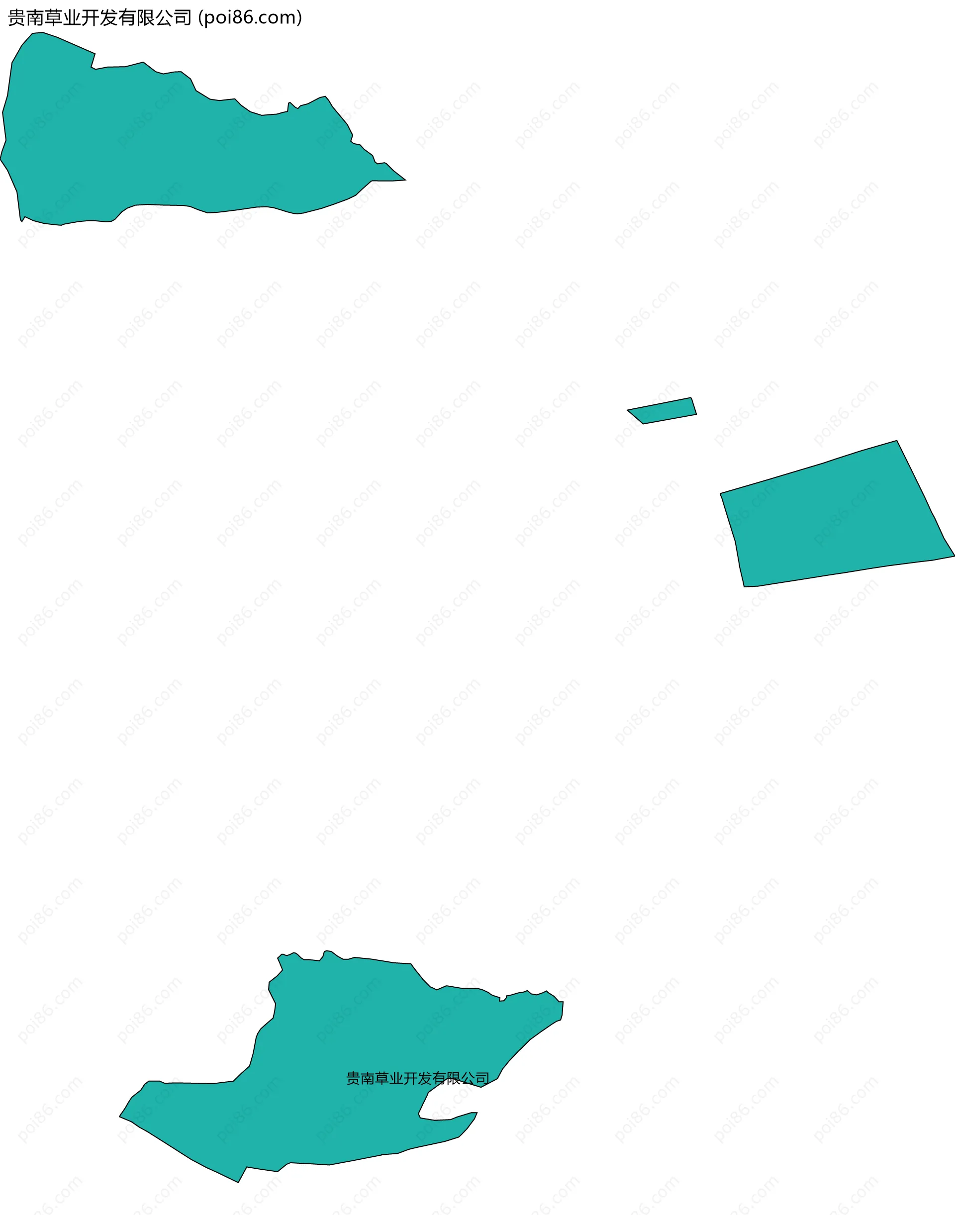 贵南草业开发有限公司边界地图