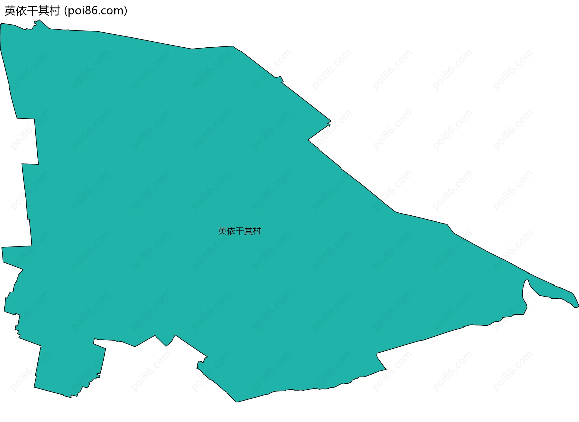 英依干其村边界地图
