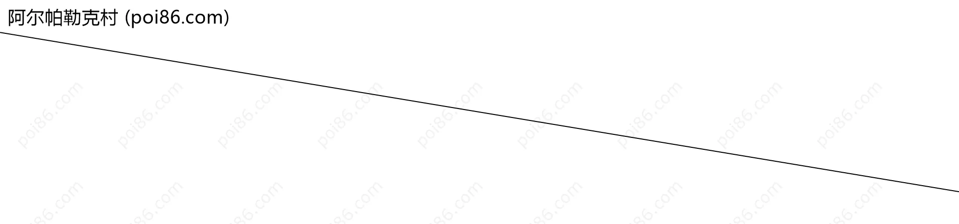 阿尔帕勒克村边界地图