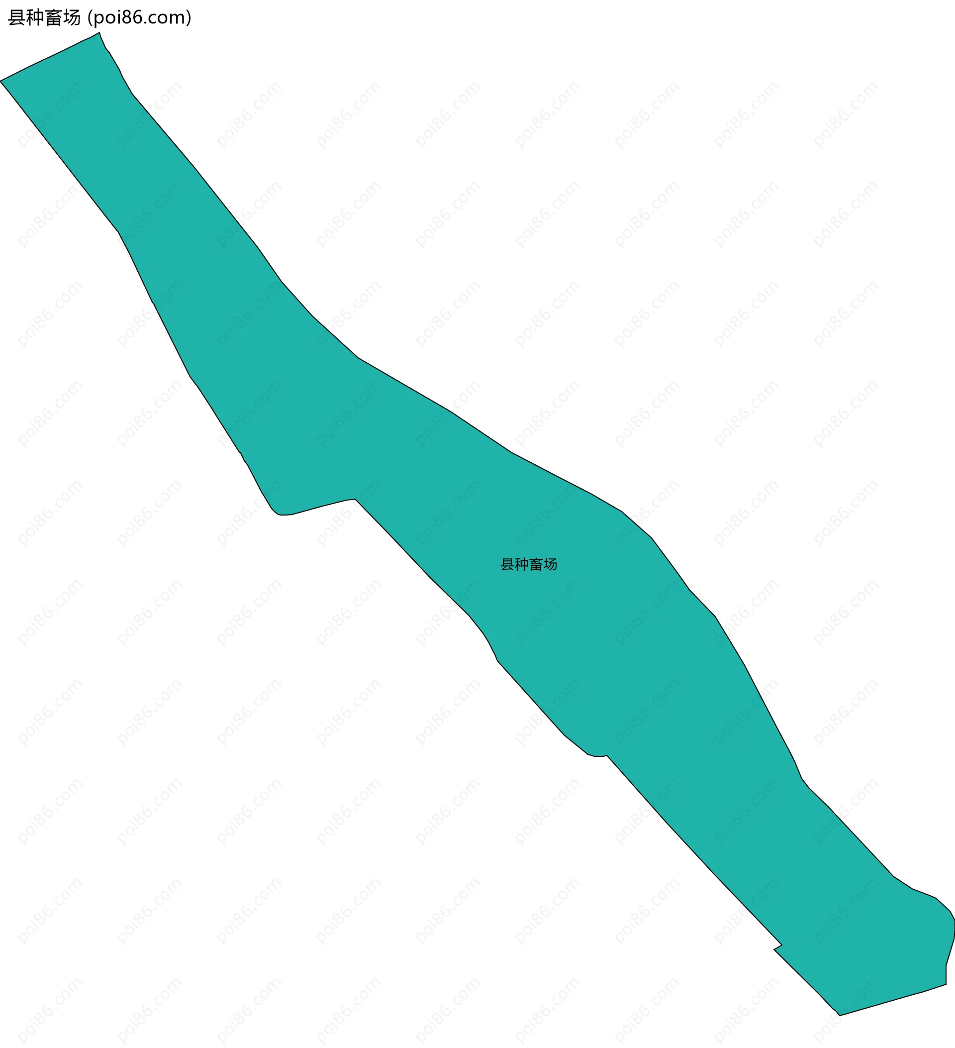县种畜场边界地图