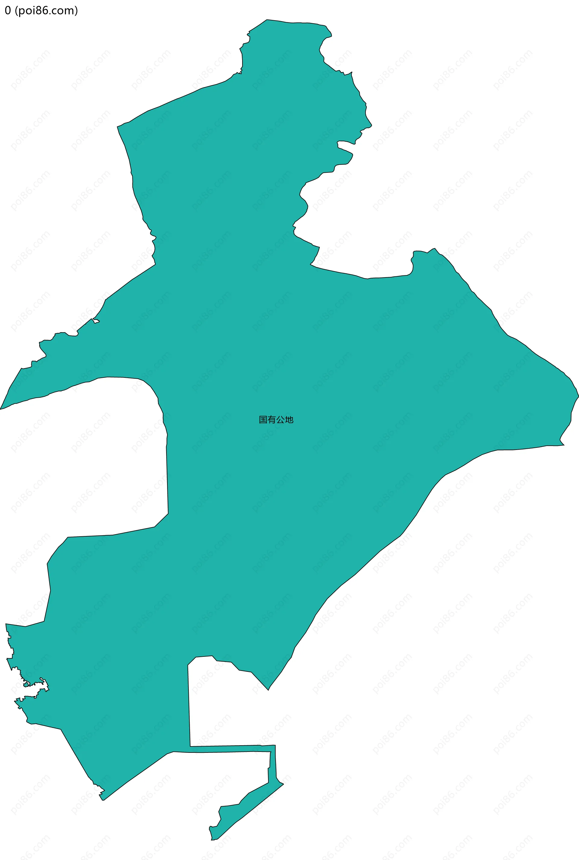 0边界地图(五级行政区划)