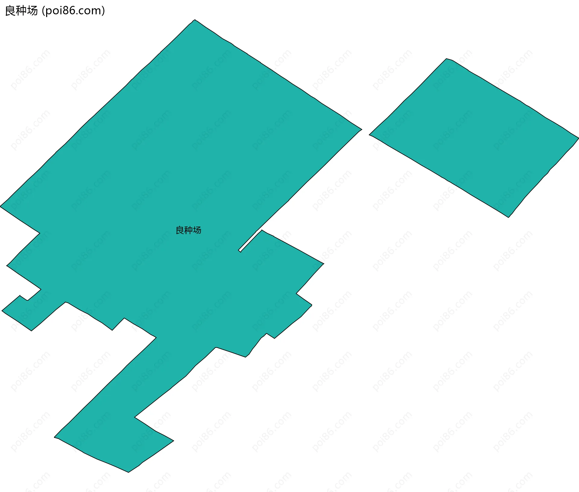 良种场边界地图
