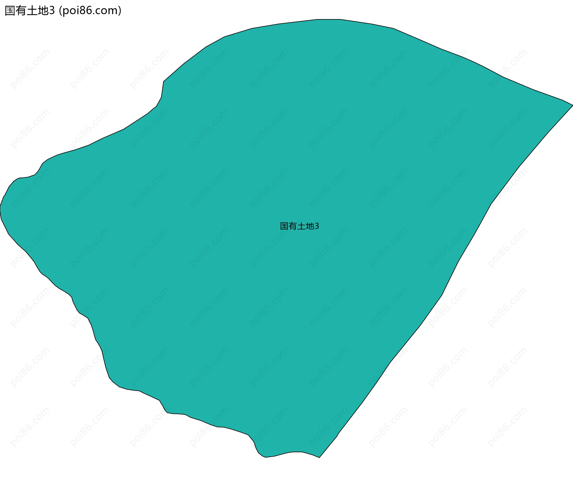 国有土地3边界地图