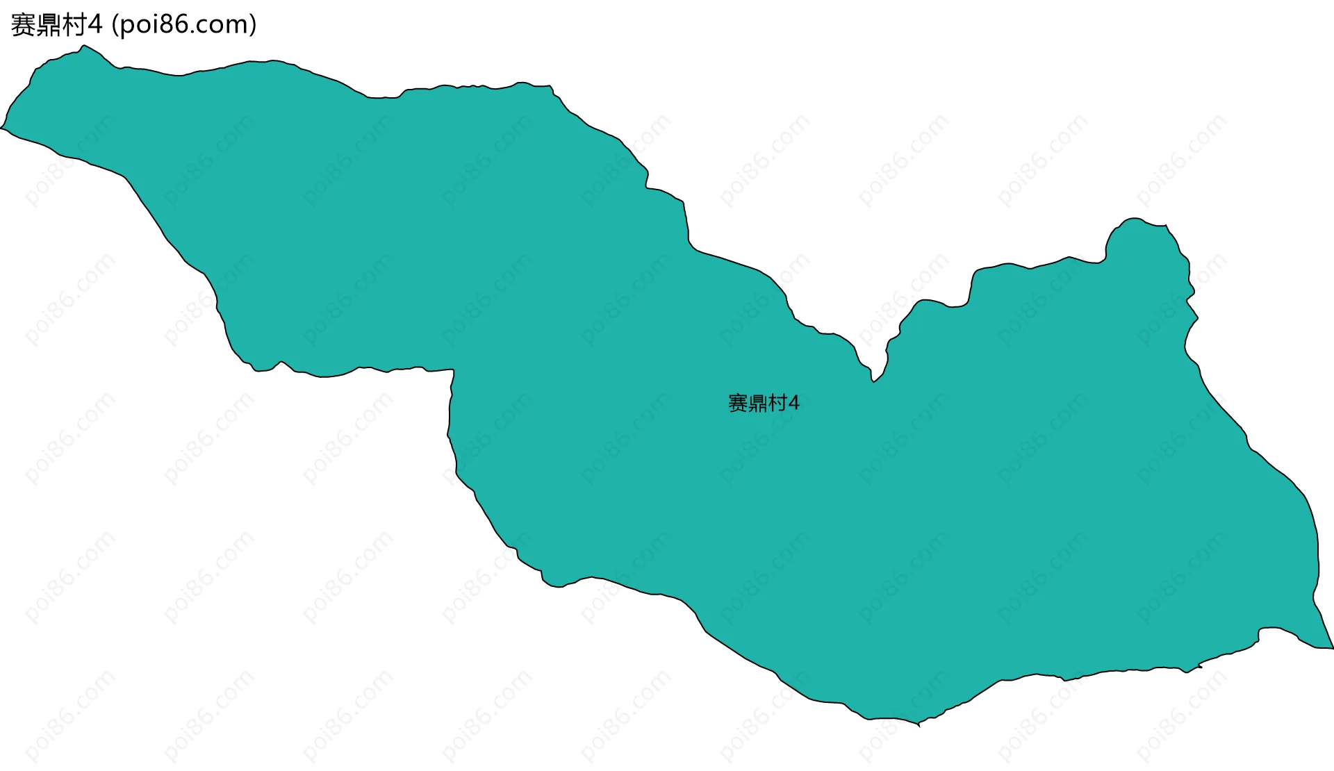 赛鼎村4边界地图