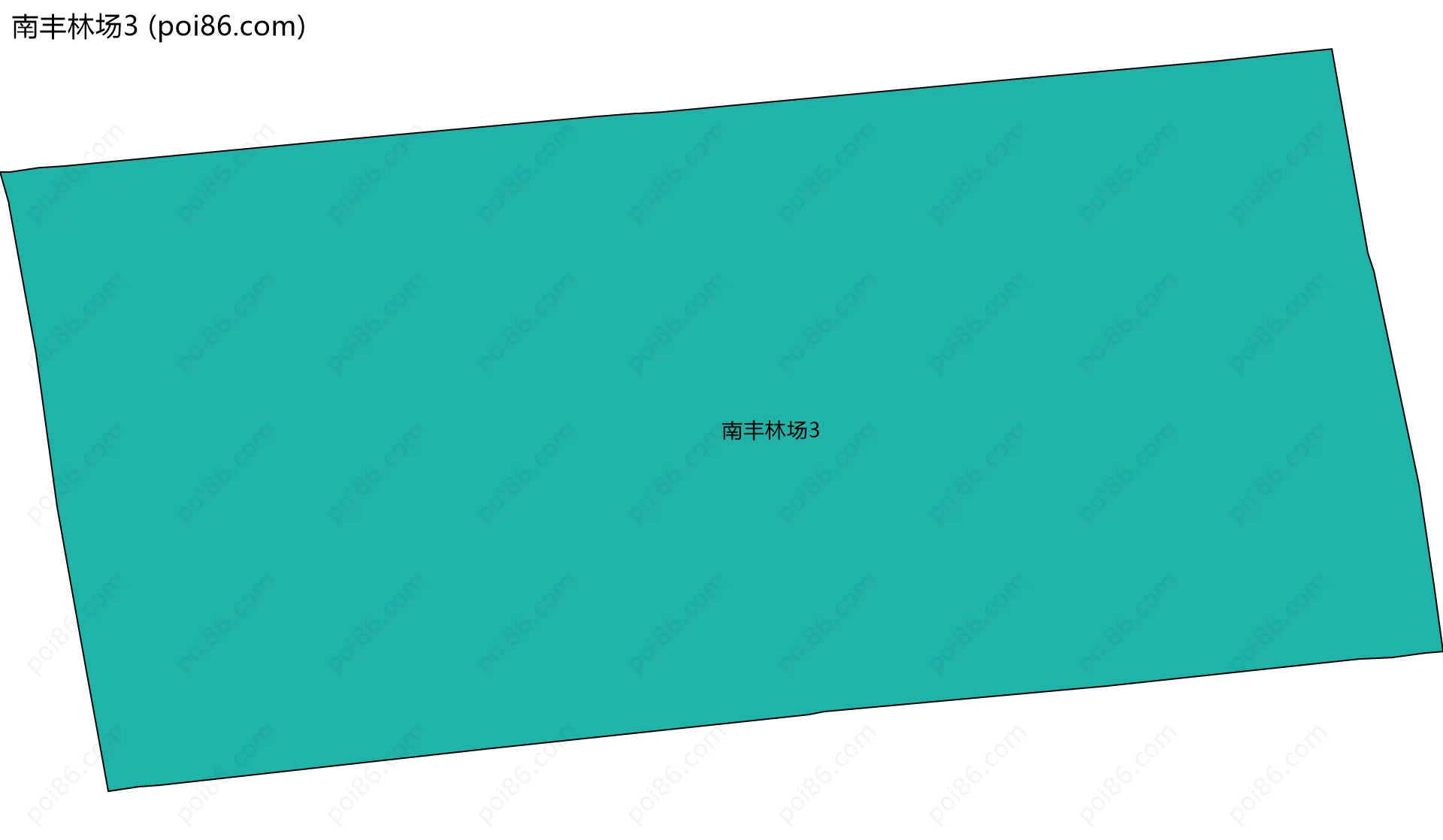 南丰林场3边界地图