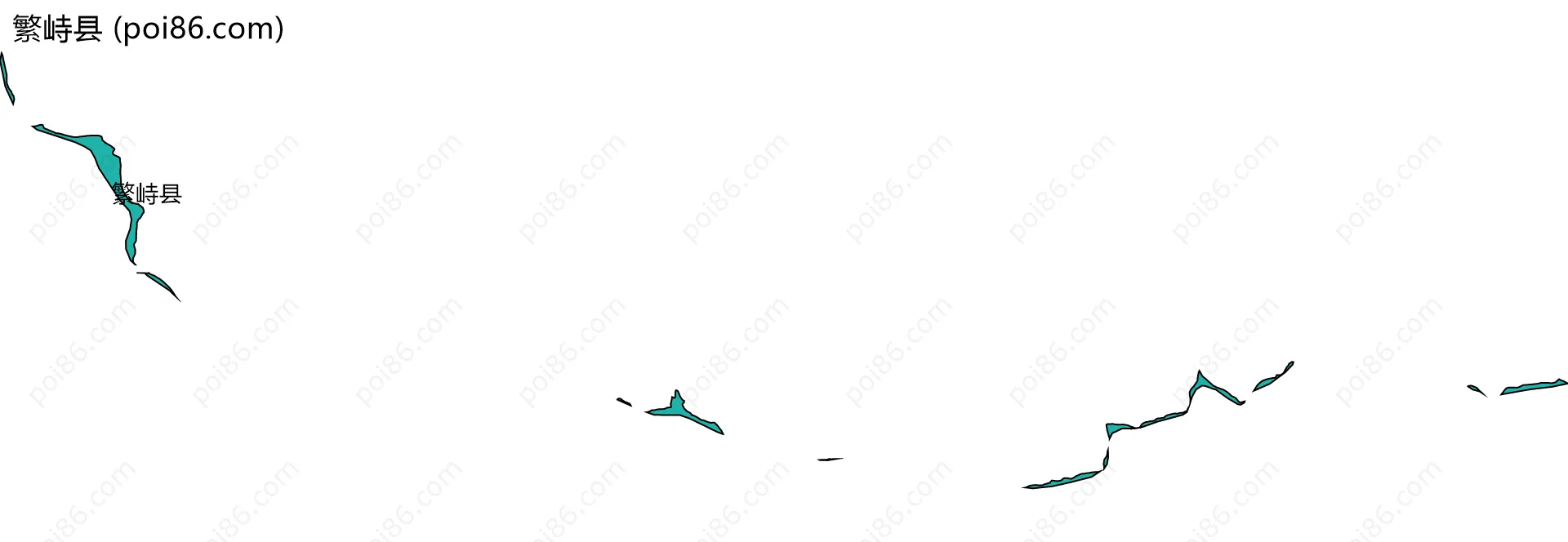 繁峙县边界地图