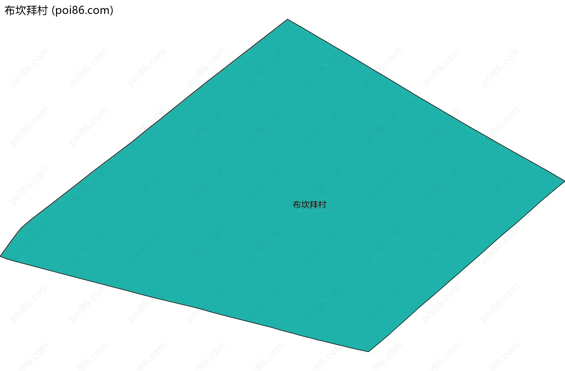 布坎拜村边界地图