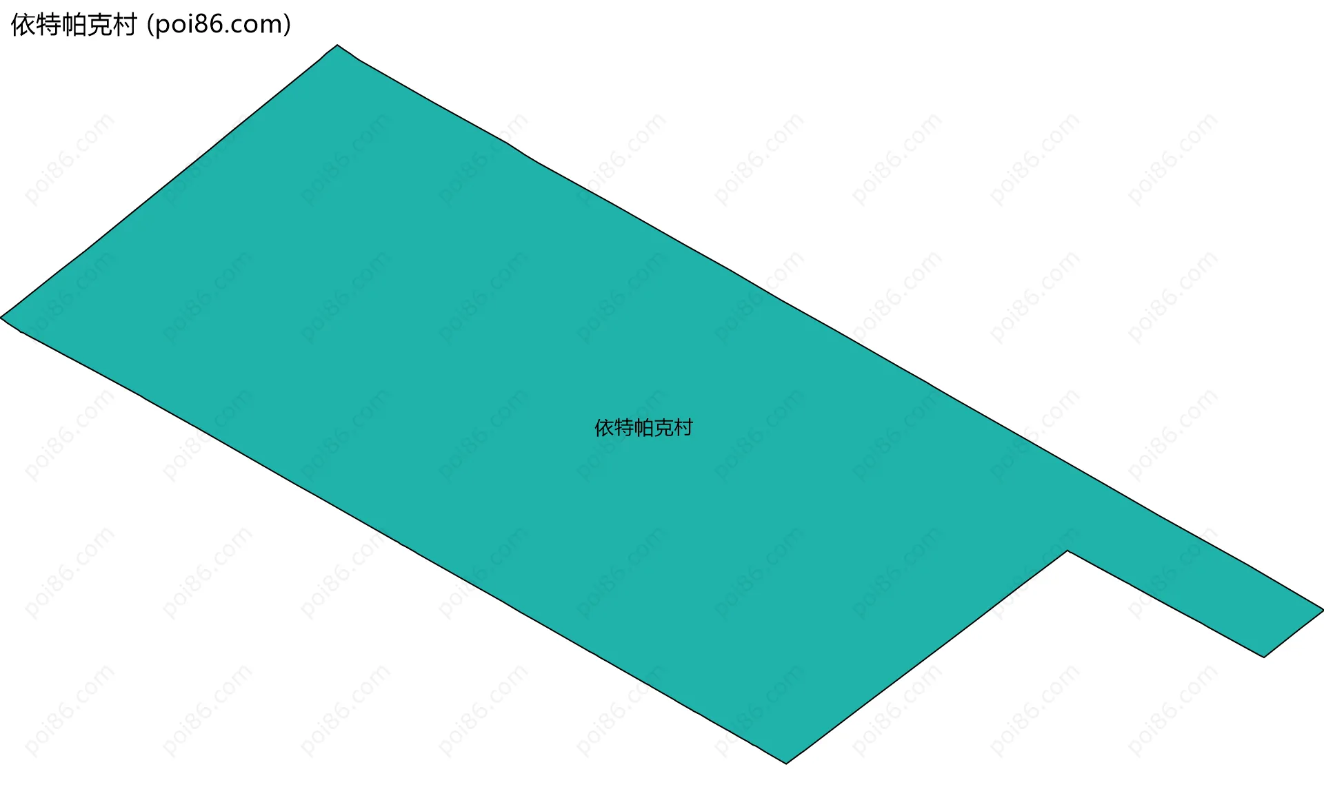 依特帕克村边界地图