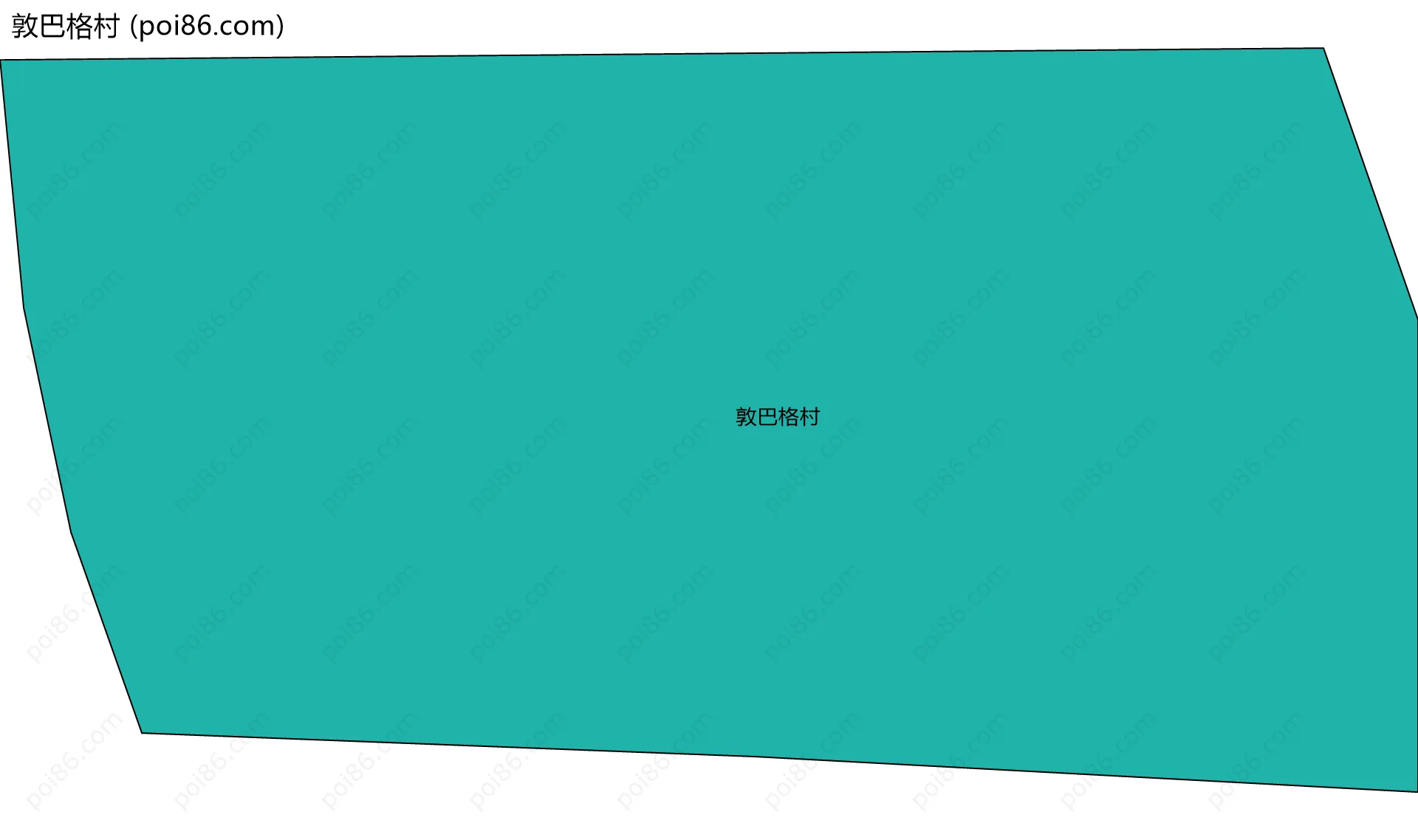 敦巴格村边界地图