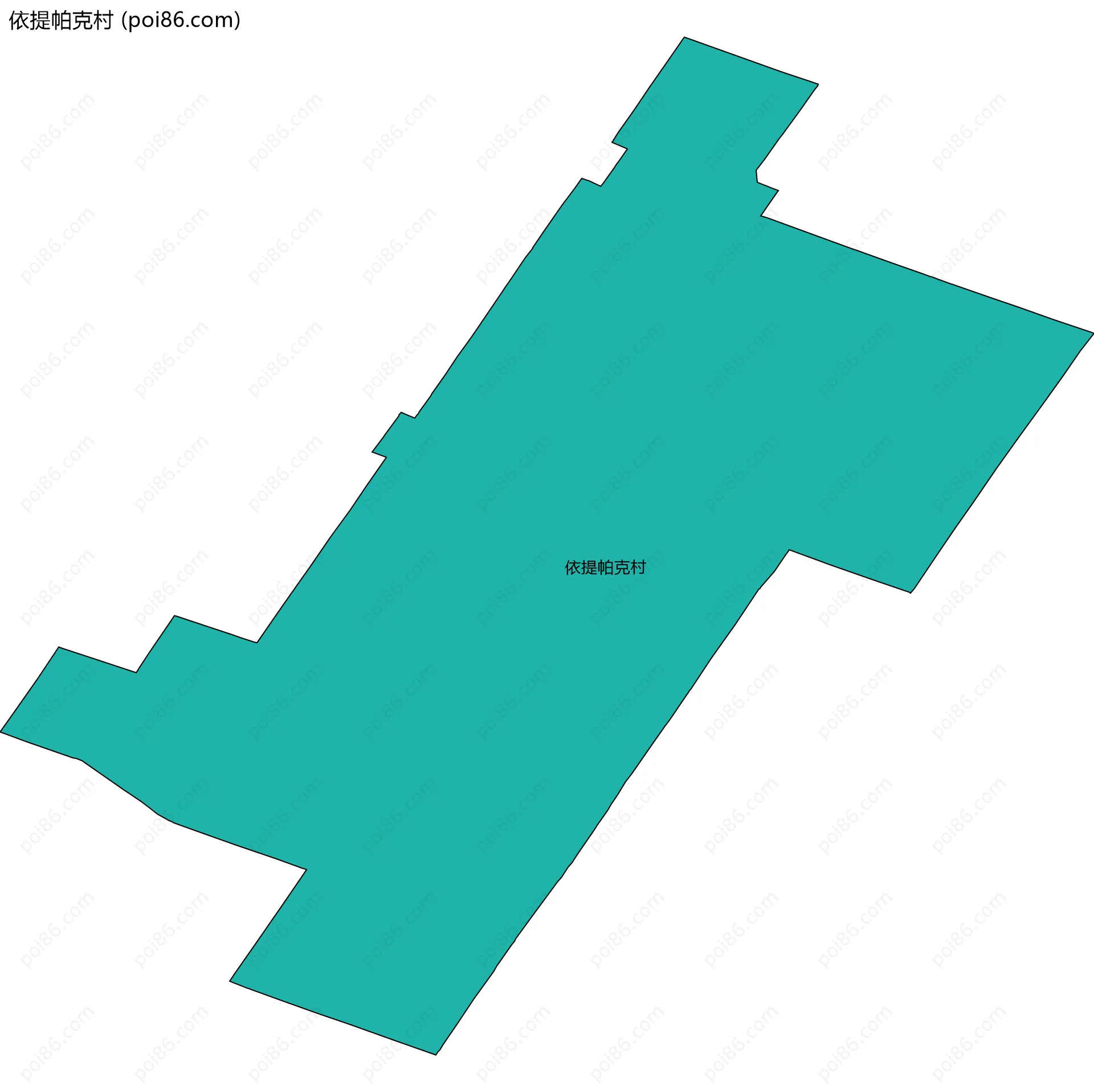 依提帕克村边界地图