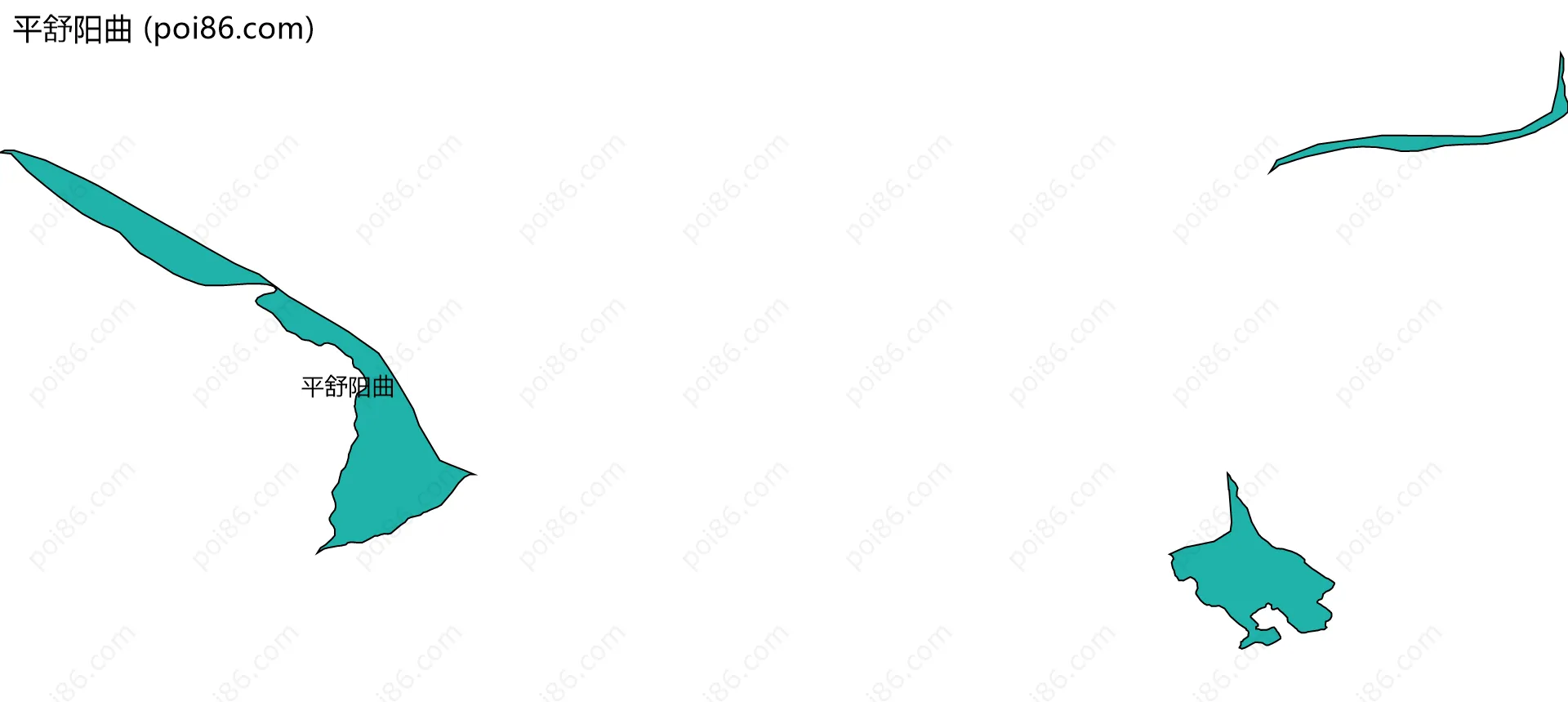 平舒阳曲边界地图