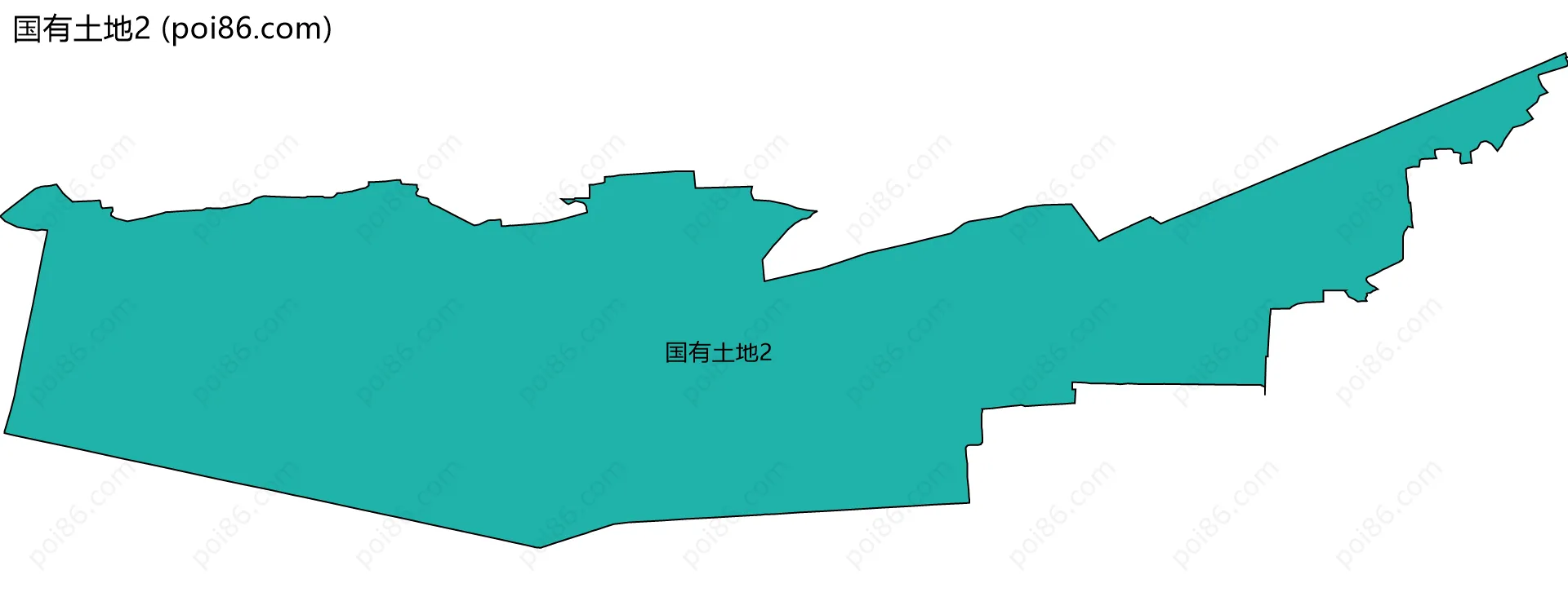 国有土地2边界地图