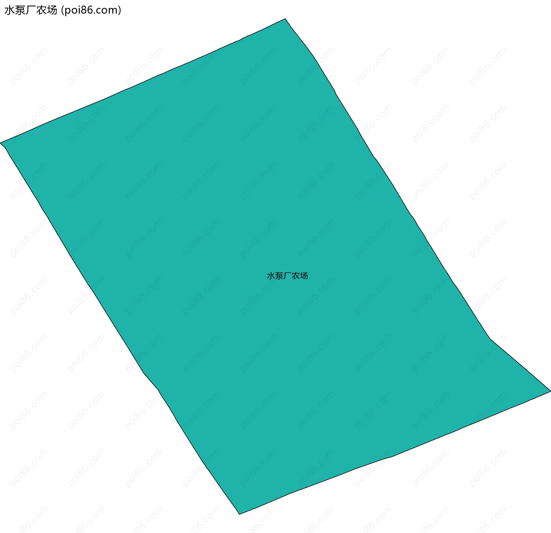 水泵厂农场边界地图