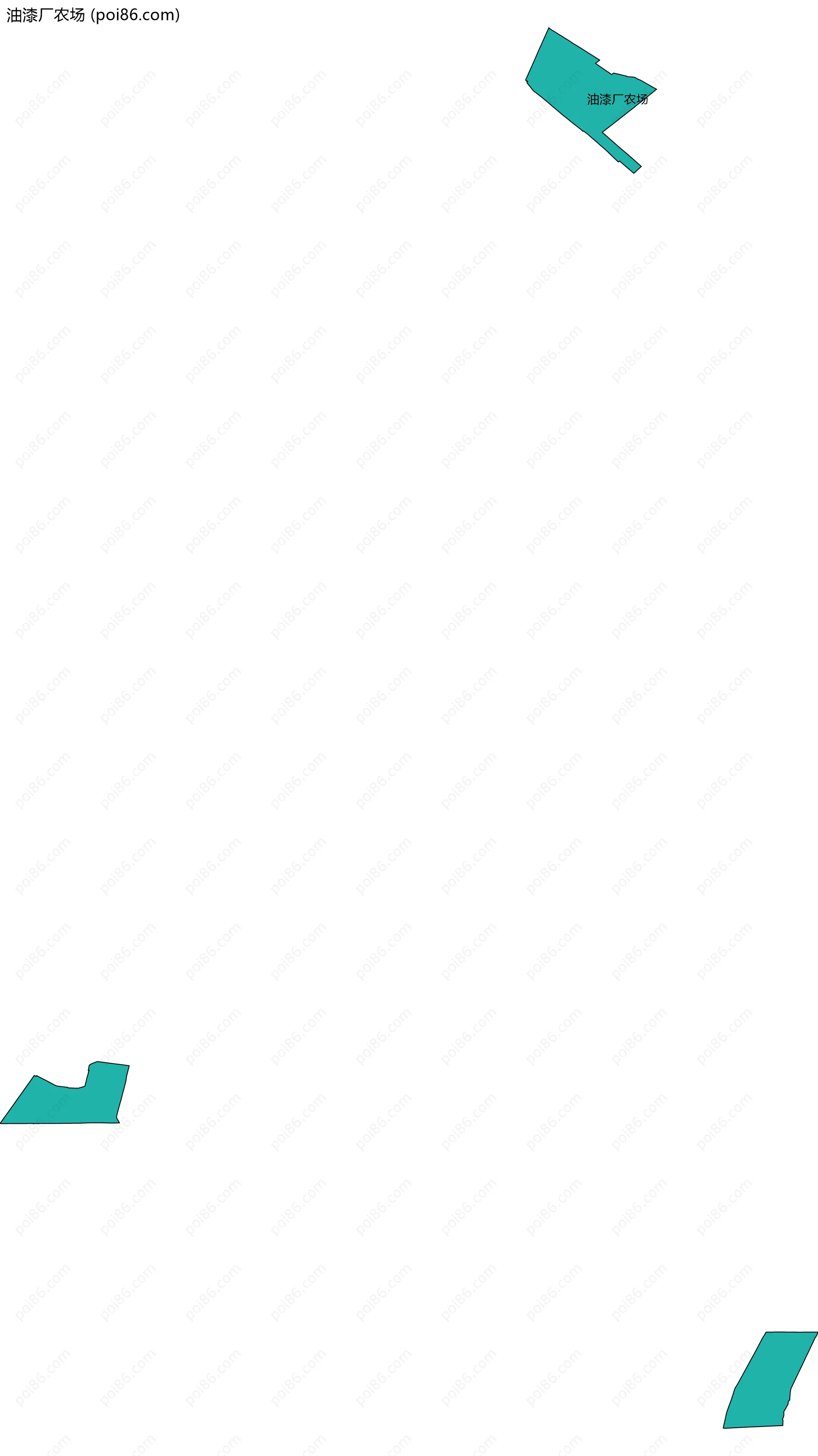 油漆厂农场边界地图