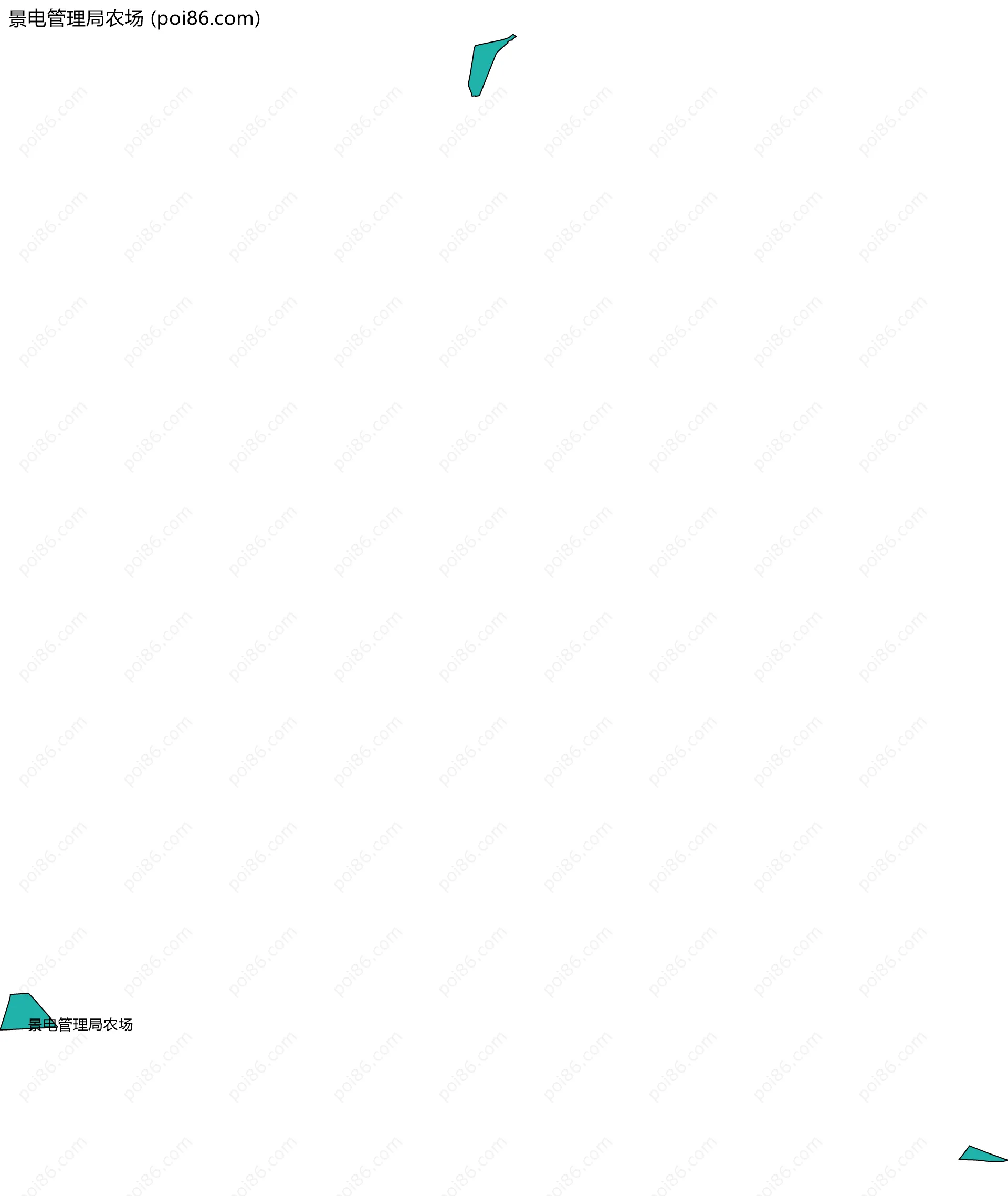景电管理局农场边界地图