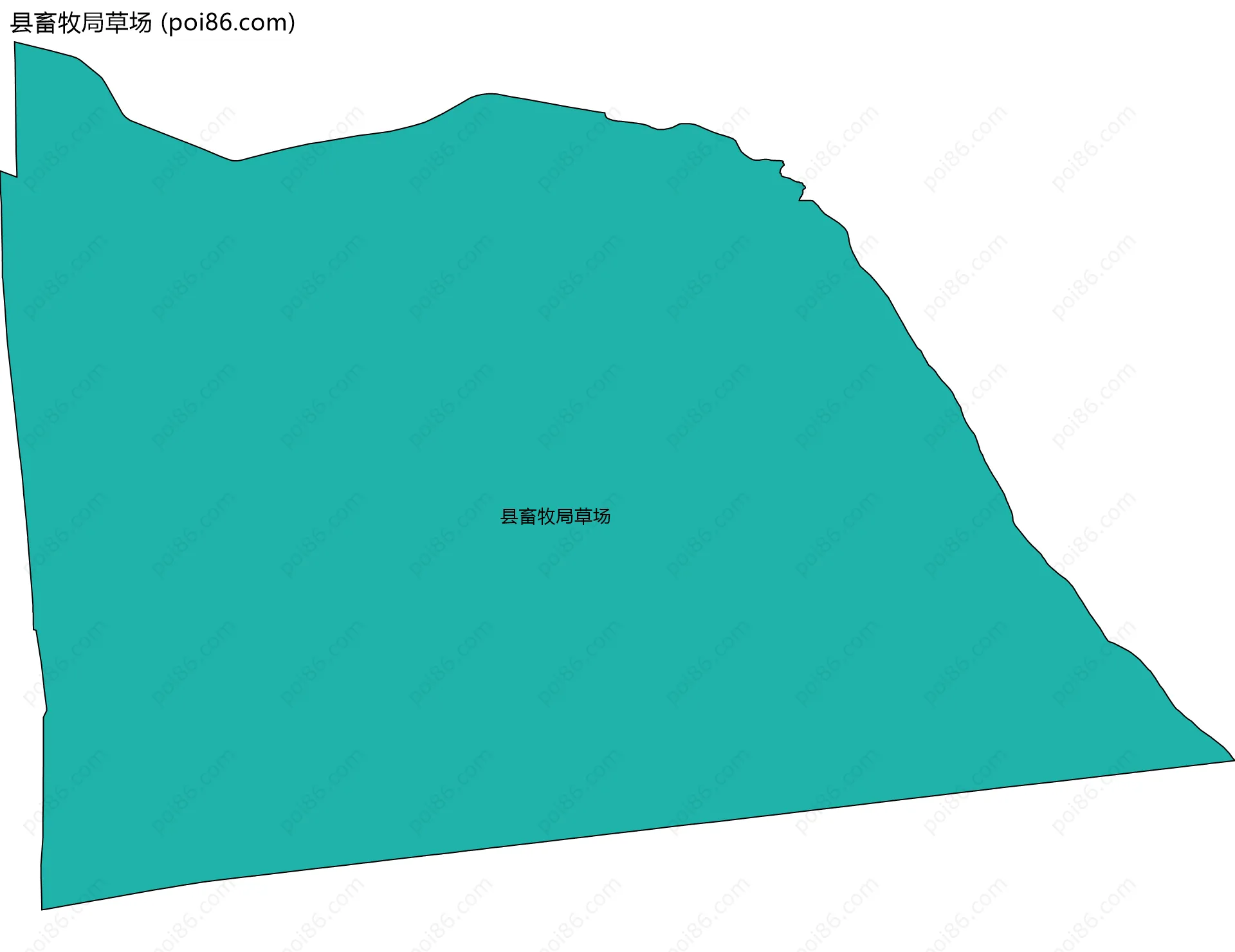 县畜牧局草场边界地图