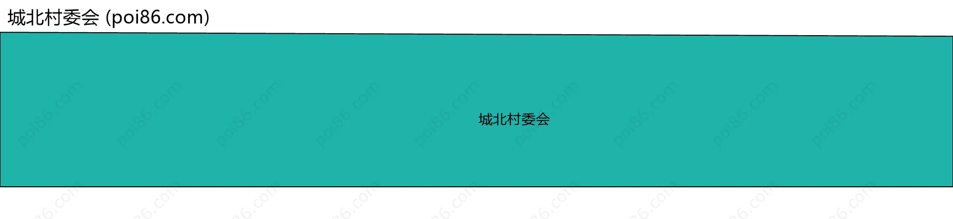 城北村委会边界地图