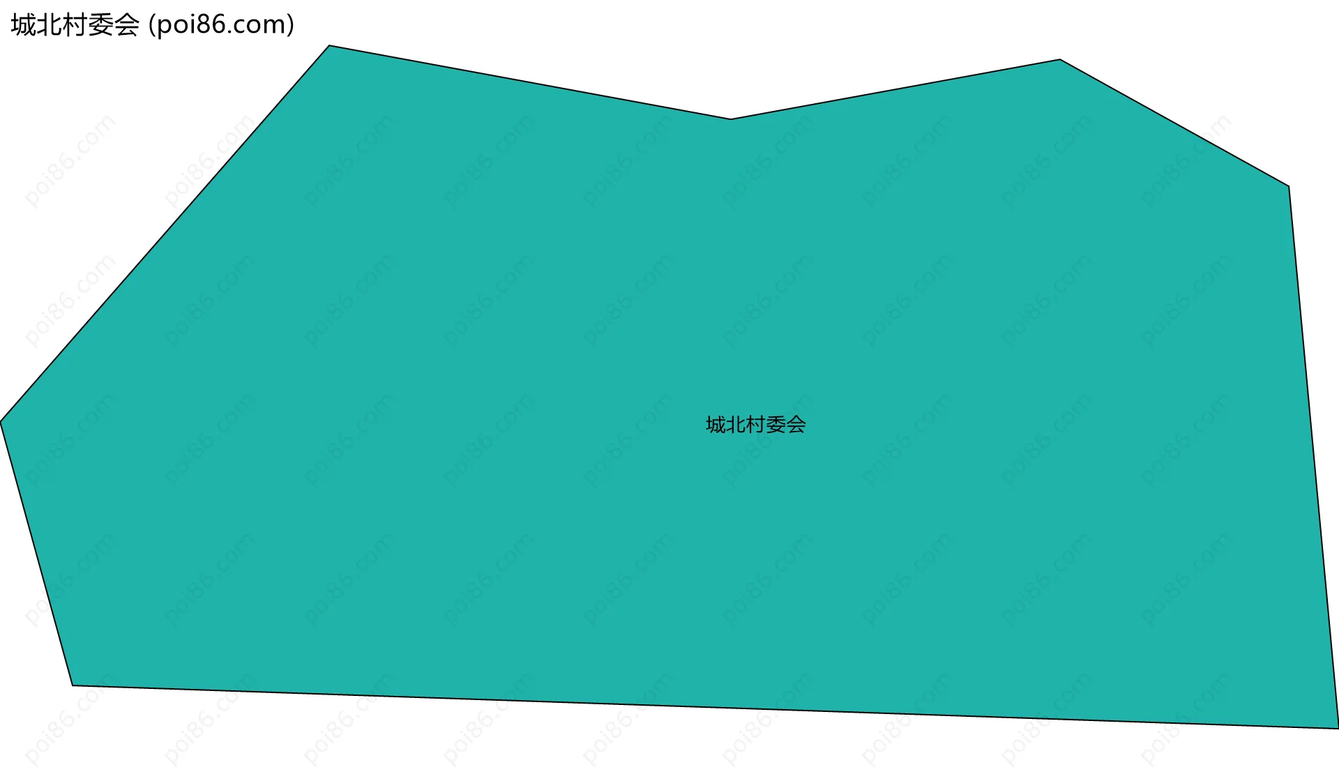 城北村委会边界地图