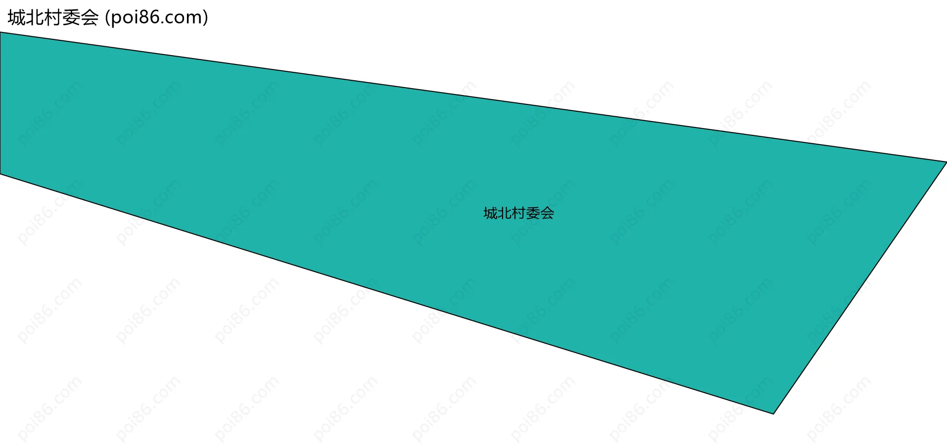 城北村委会边界地图