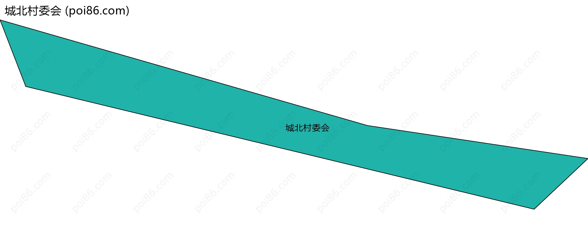 城北村委会边界地图