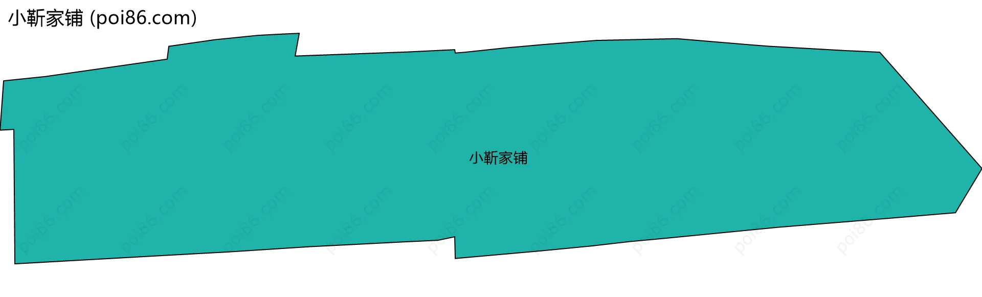 小靳家铺边界地图