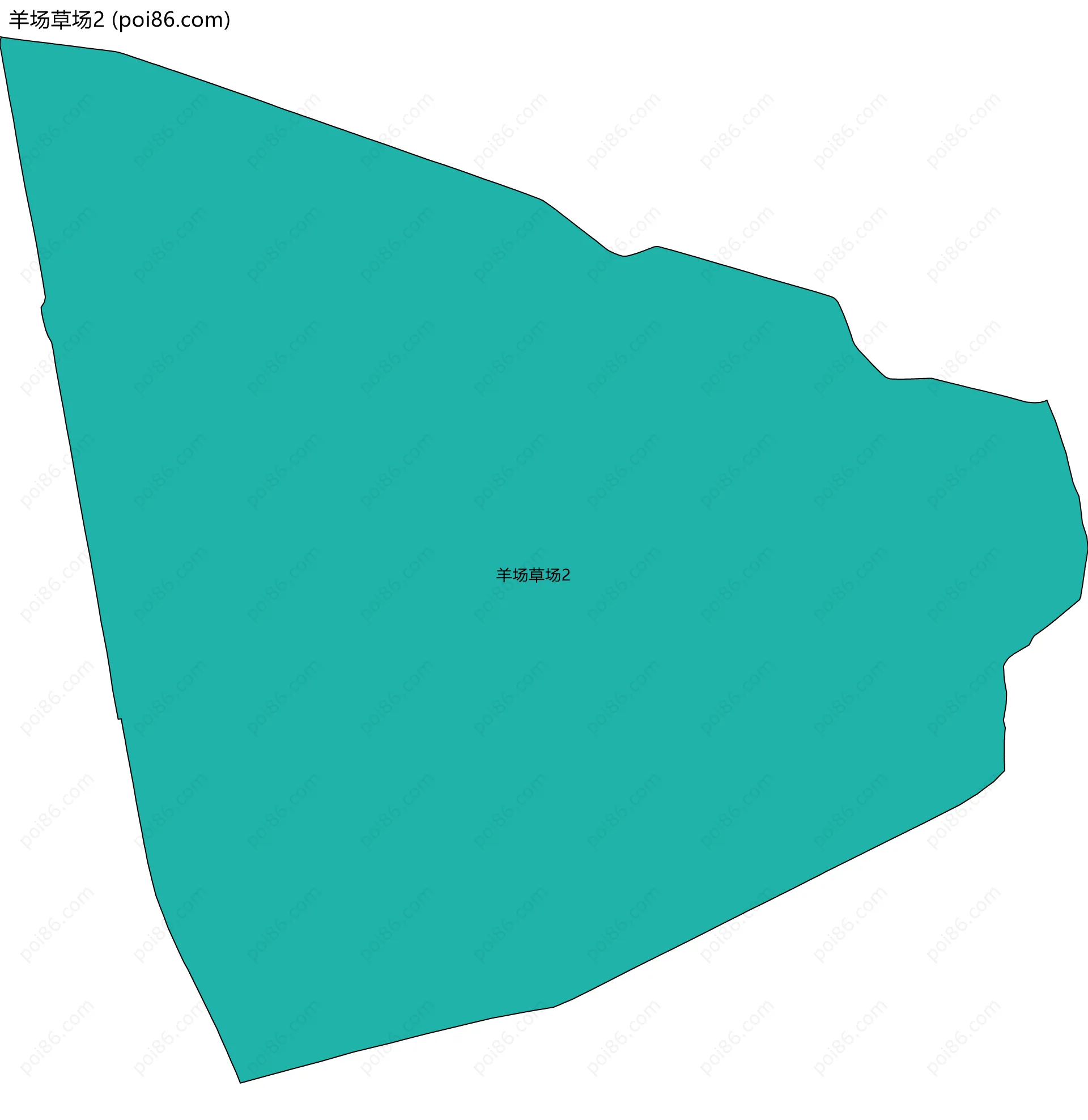 羊场草场2边界地图