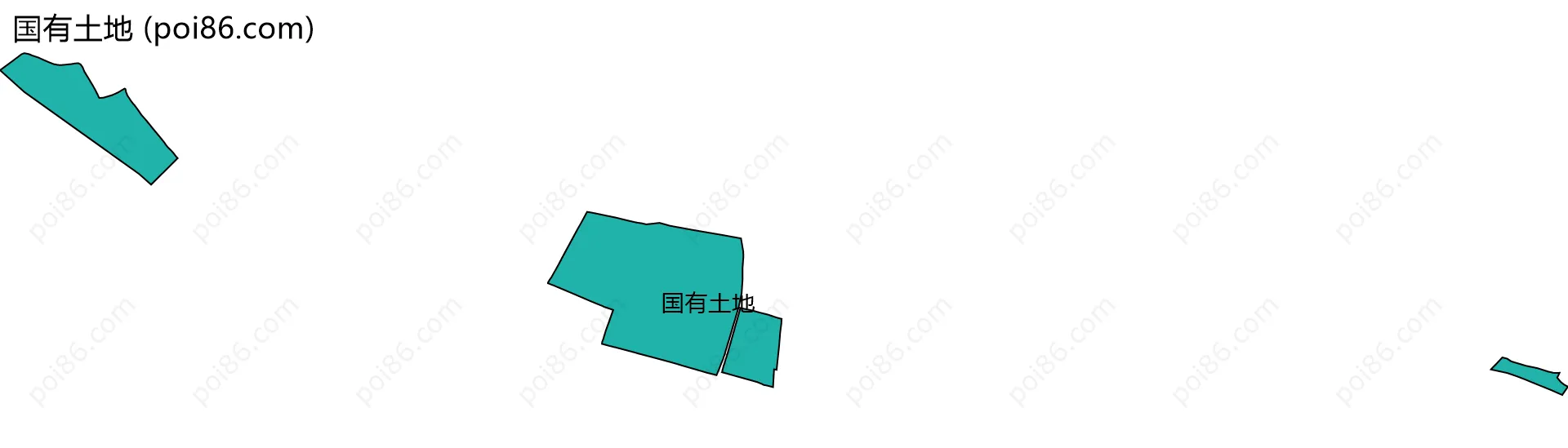 国有土地边界地图