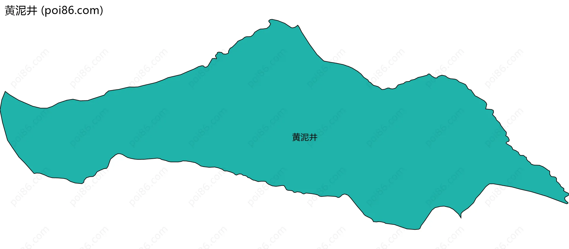黄泥井边界地图