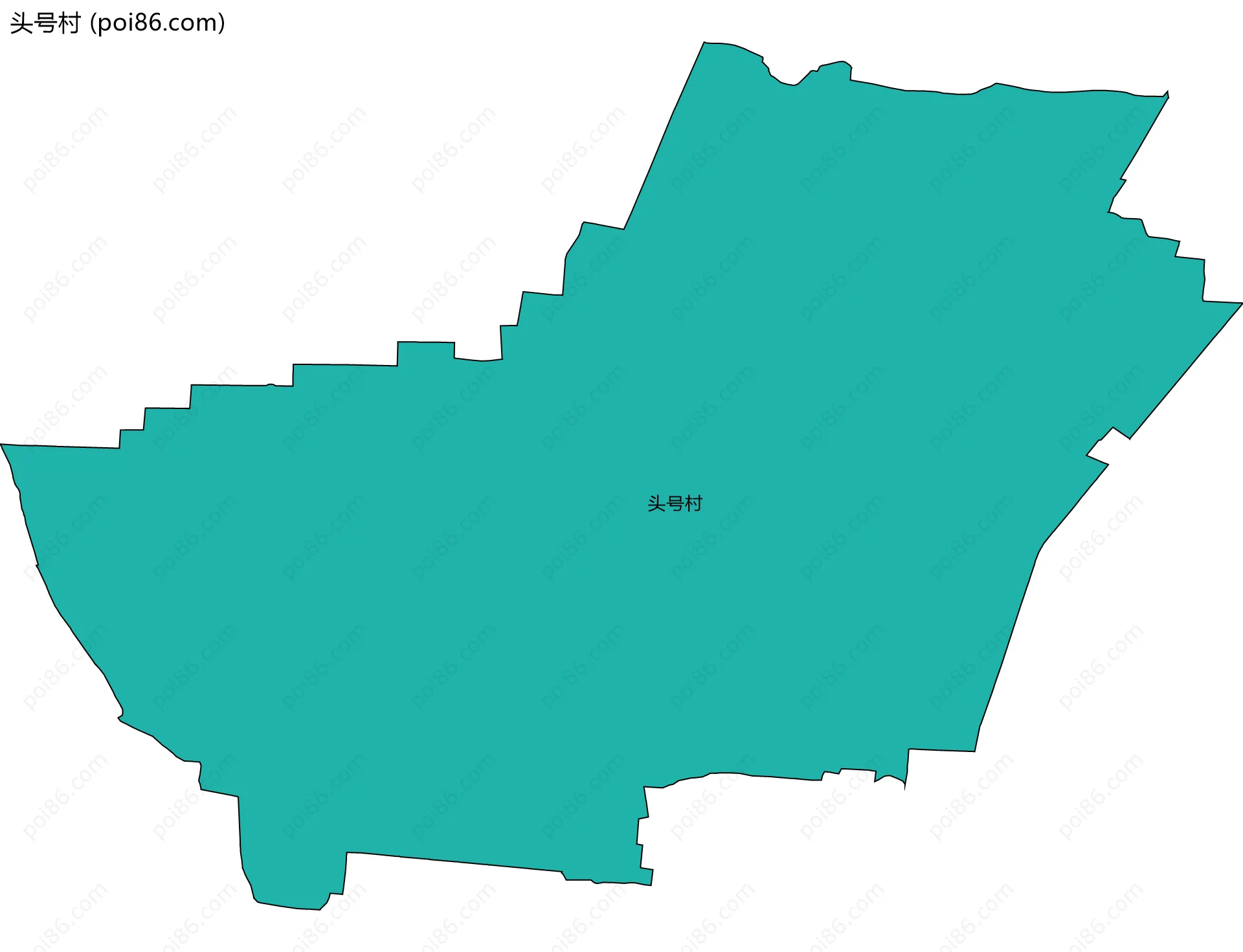 头号村边界地图