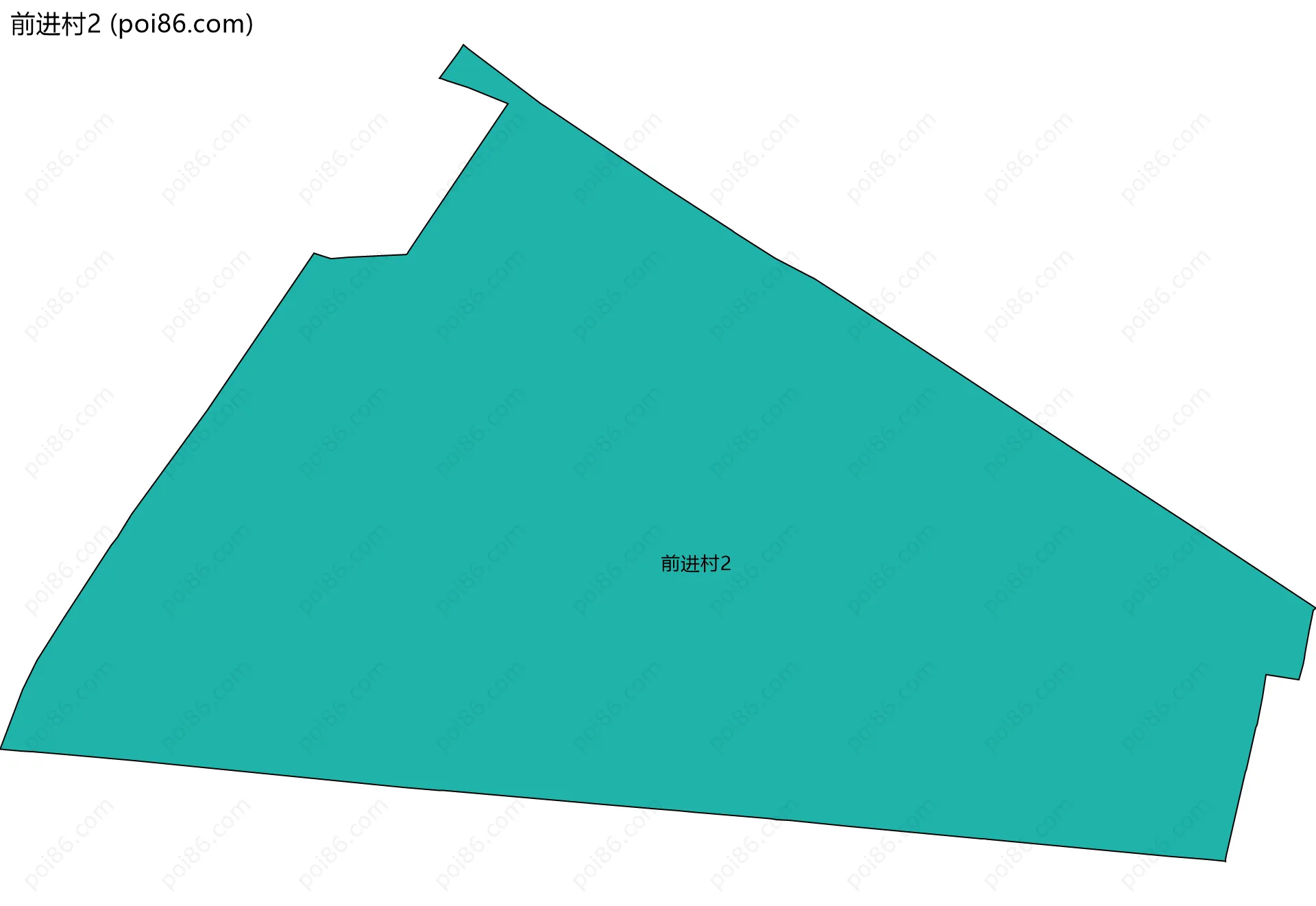 前进村2边界地图