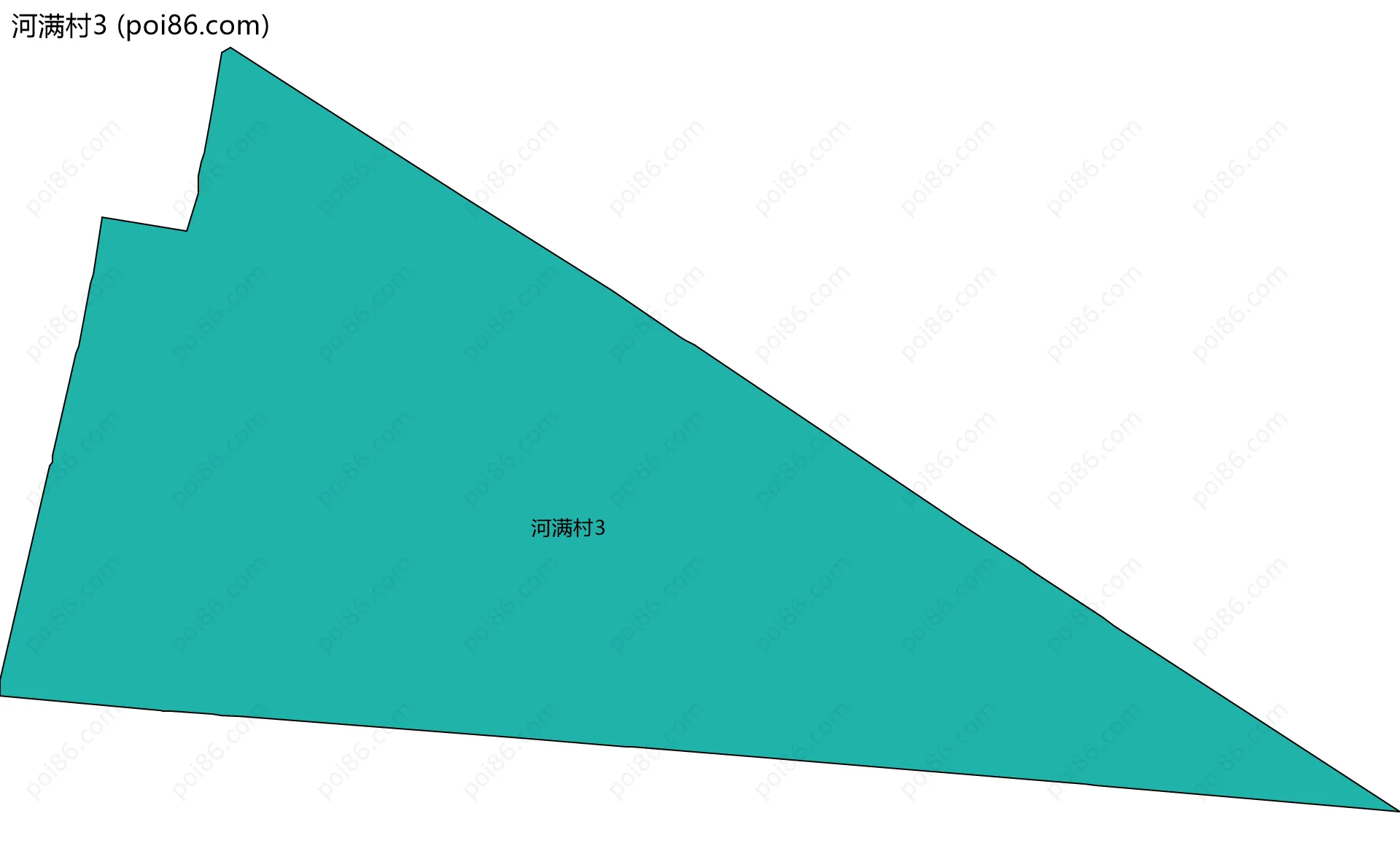 河满村3边界地图