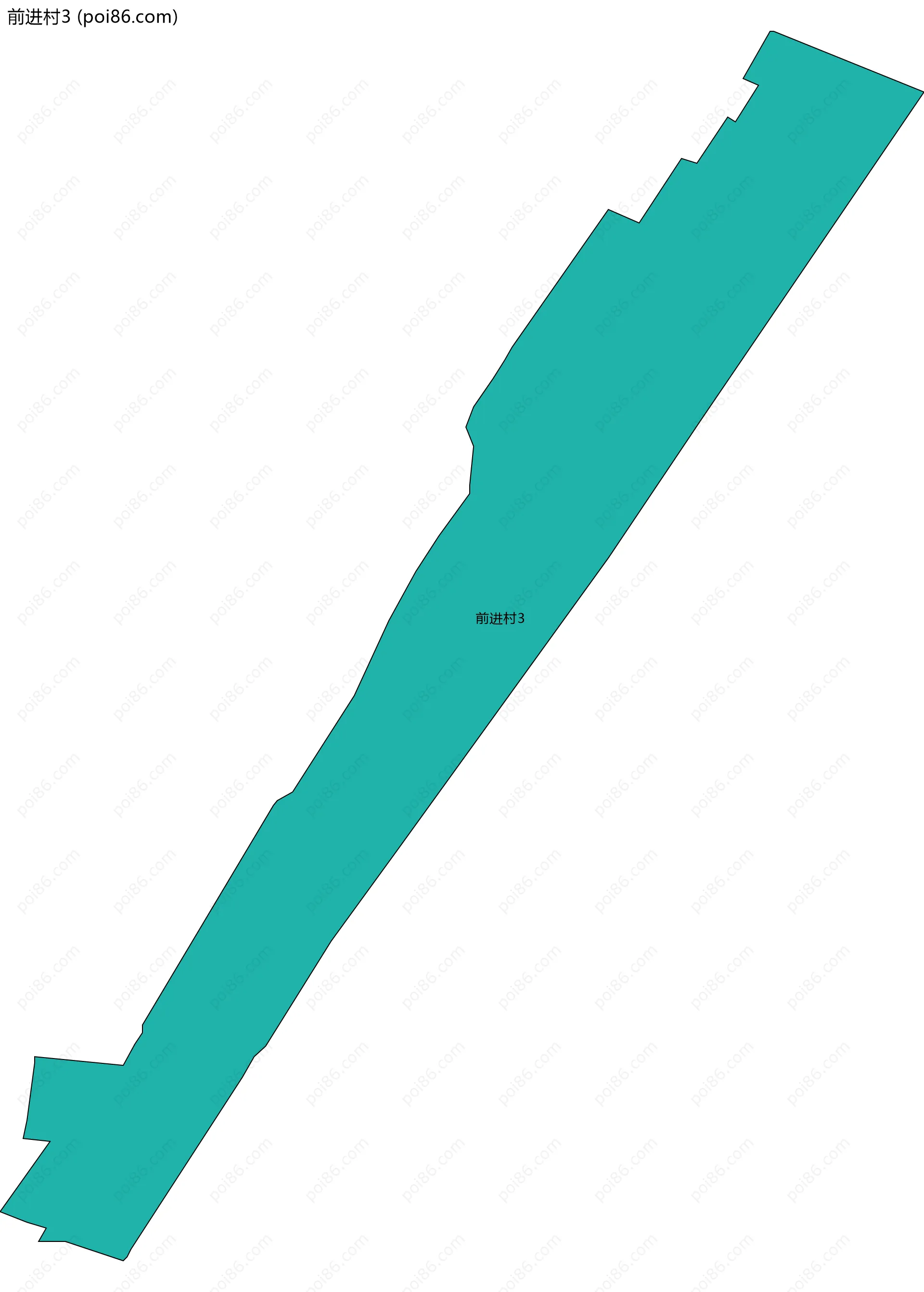 前进村3边界地图