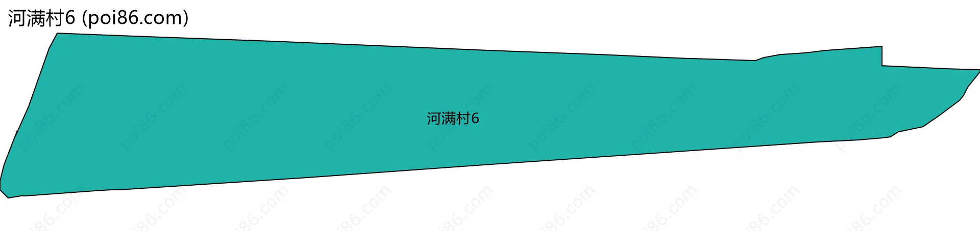 河满村6边界地图