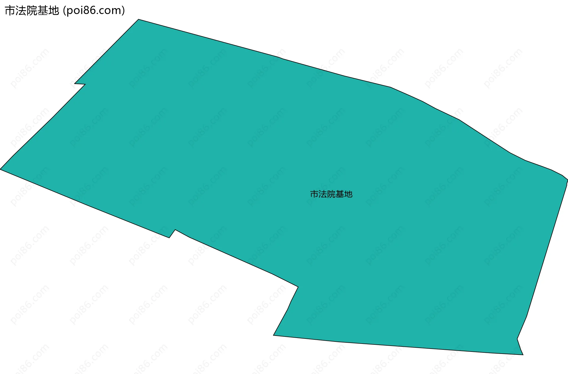 市法院基地边界地图