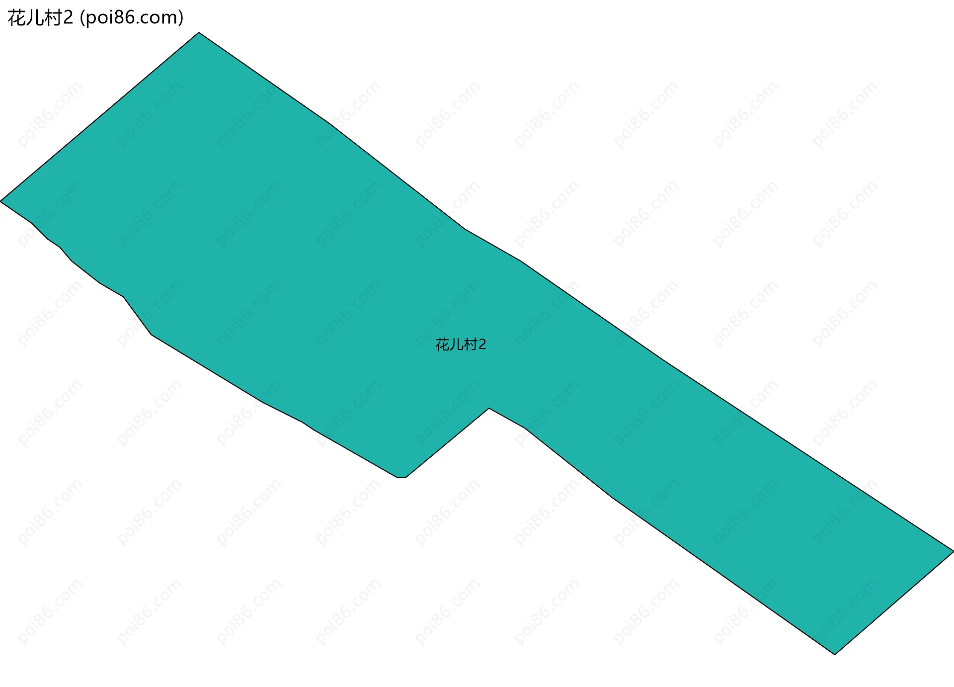 花儿村2边界地图
