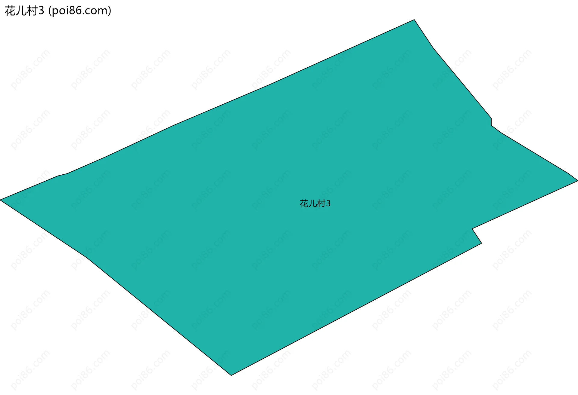 花儿村3边界地图