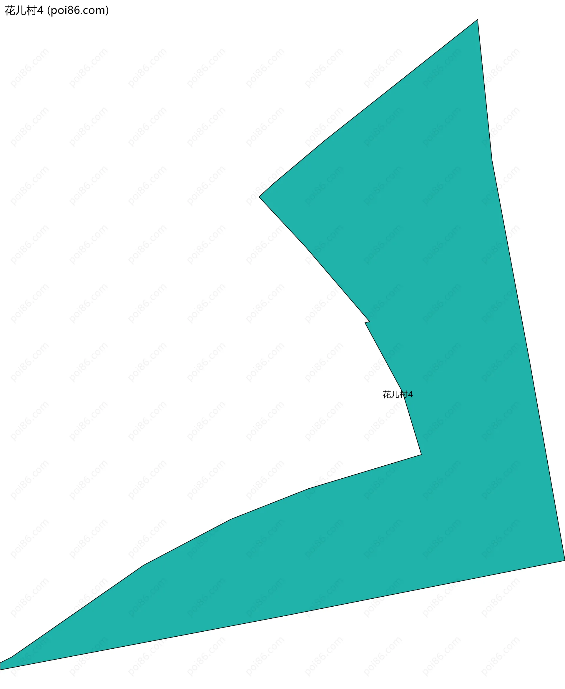 花儿村4边界地图