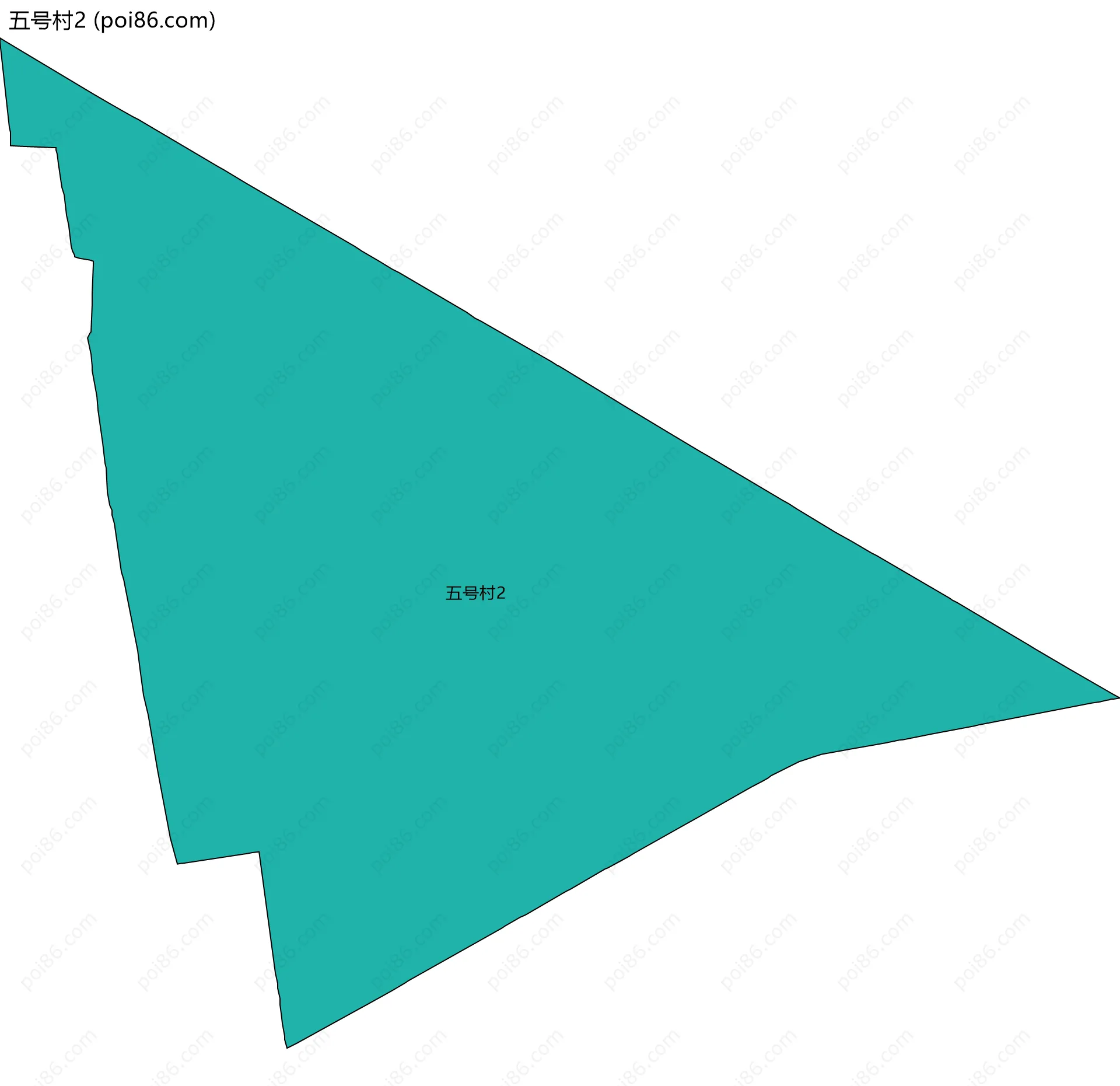 五号村2边界地图