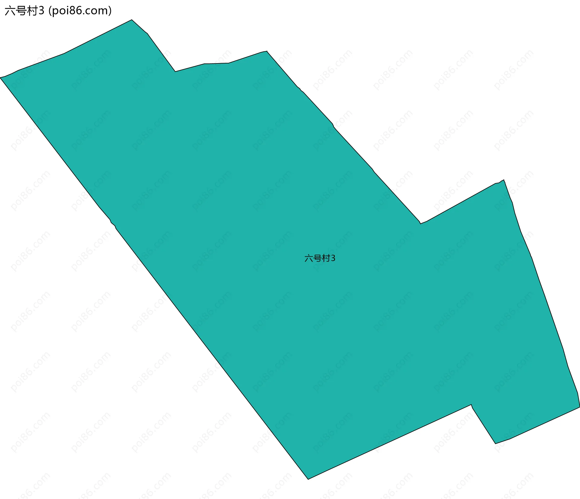 六号村3边界地图