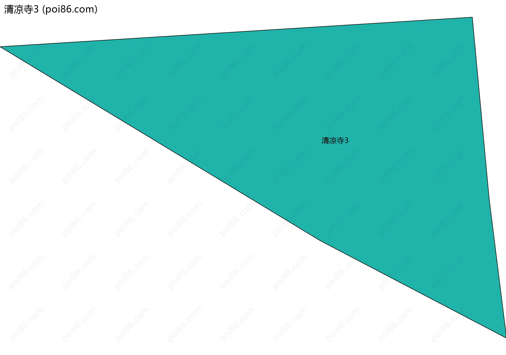 清凉寺3边界地图
