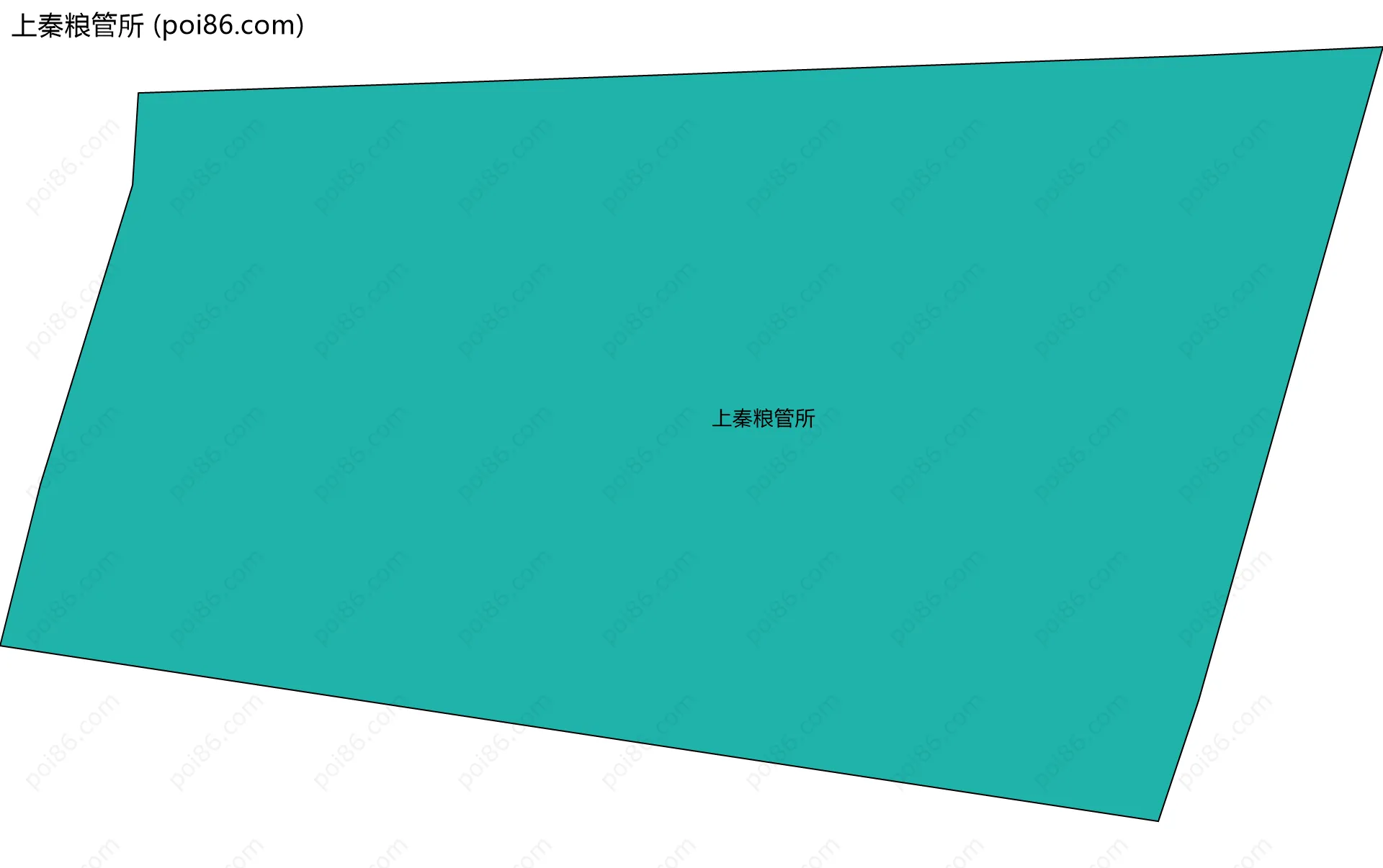 上秦粮管所边界地图